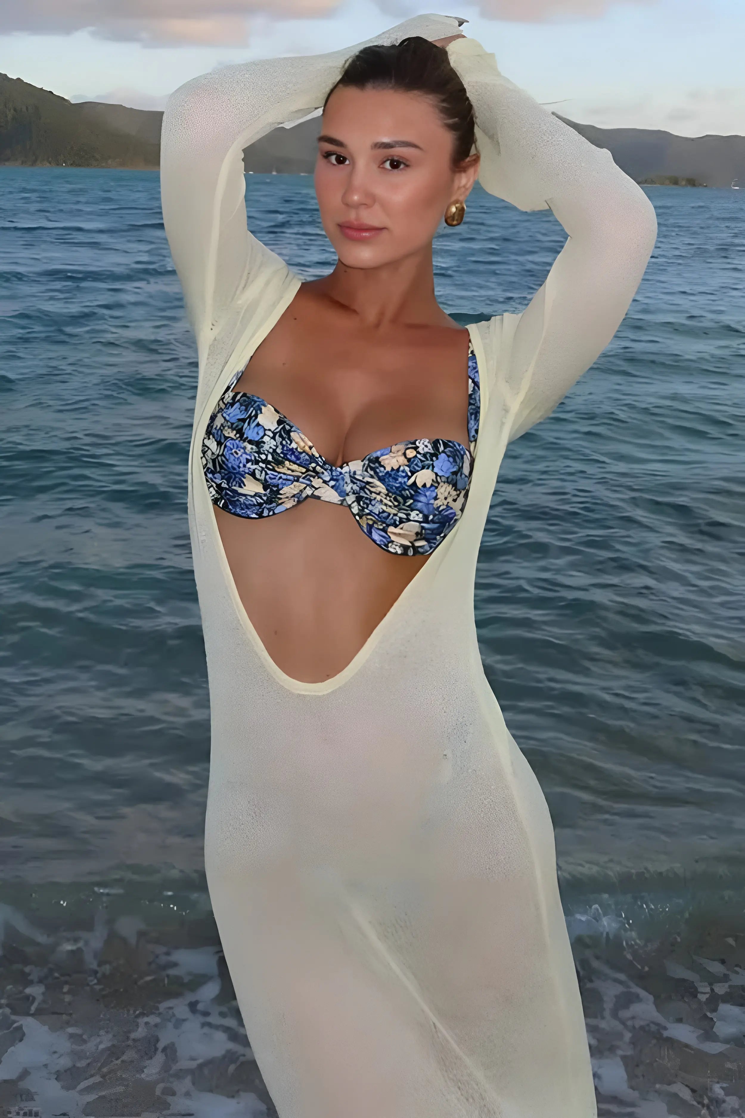 Sheer Resort Maxi Dress