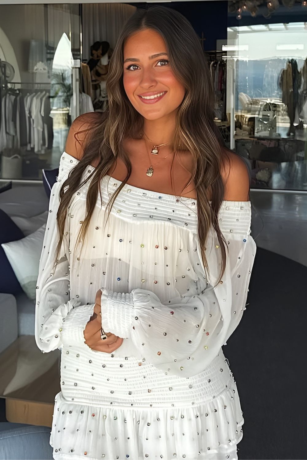 Celeste Embellished Dress