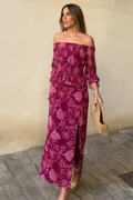 Vintage Floral Maxi Set