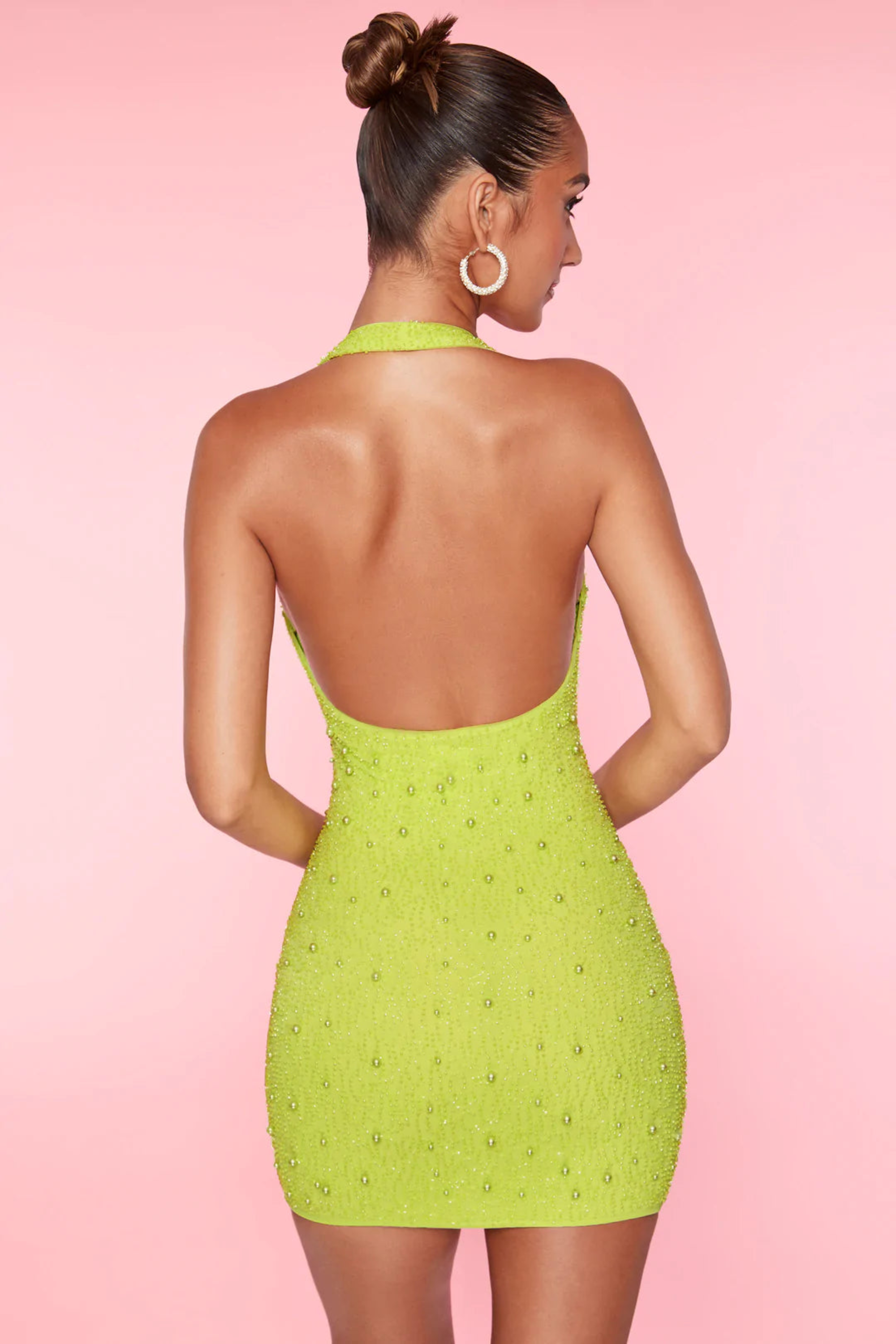 Beaded Bodycon Dress - Bodycon Dress | 8j03aj-k6.myshopify.com