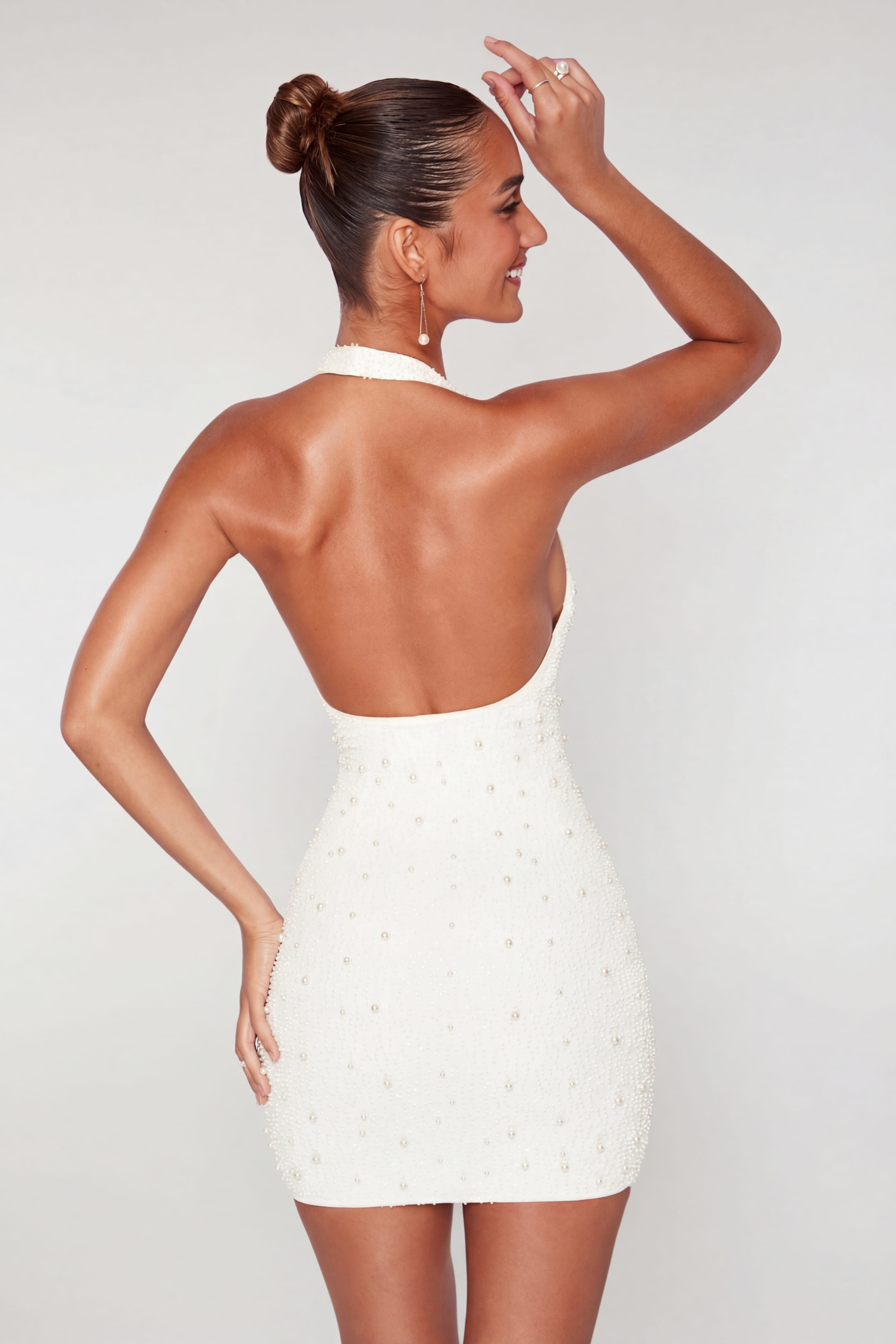 Beaded Bodycon Dress - Bodycon Dress | 8j03aj-k6.myshopify.com