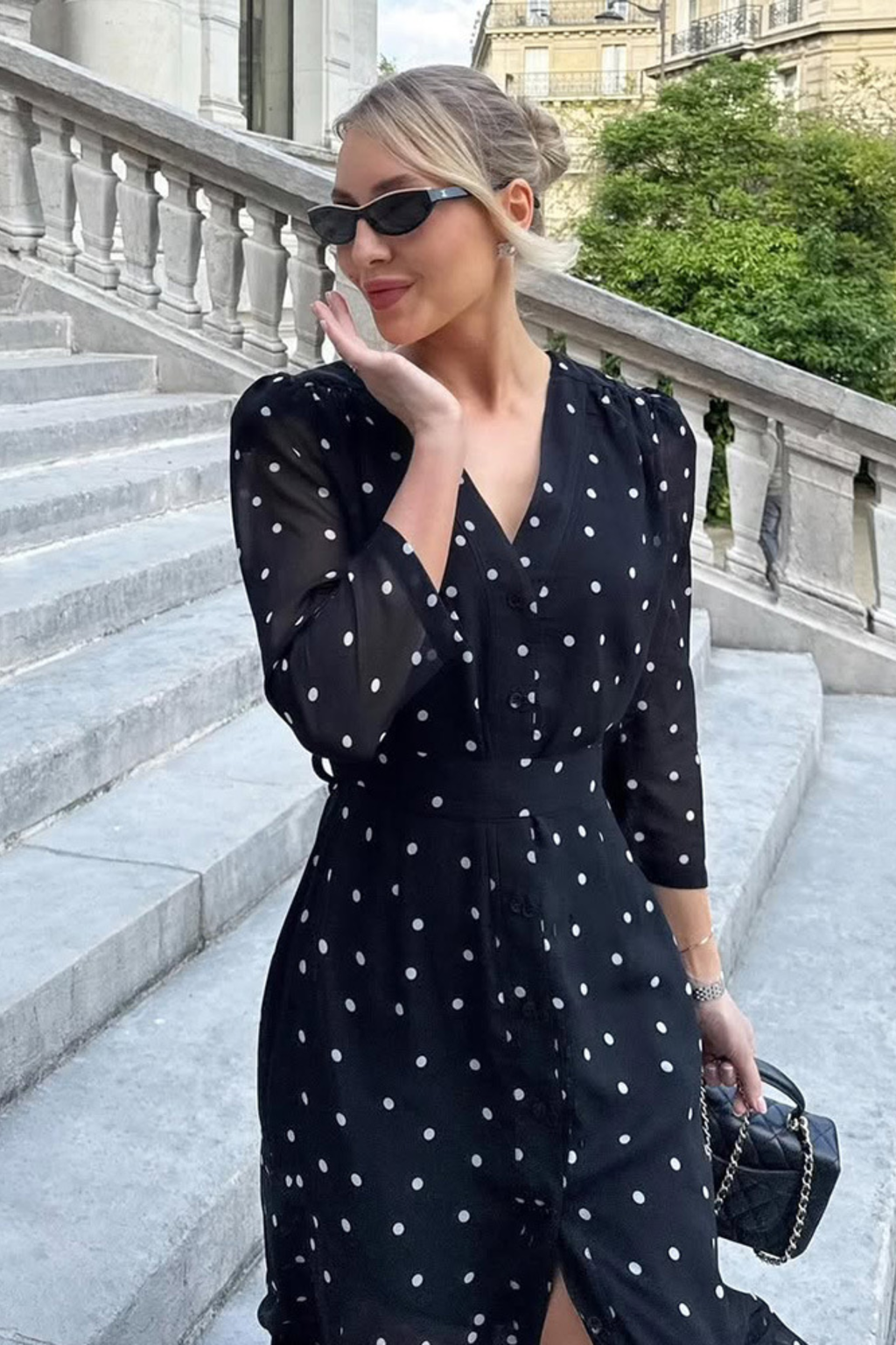 Polka Dot Maxi Dress - Maxi Dress | 8j03aj-k6.myshopify.com