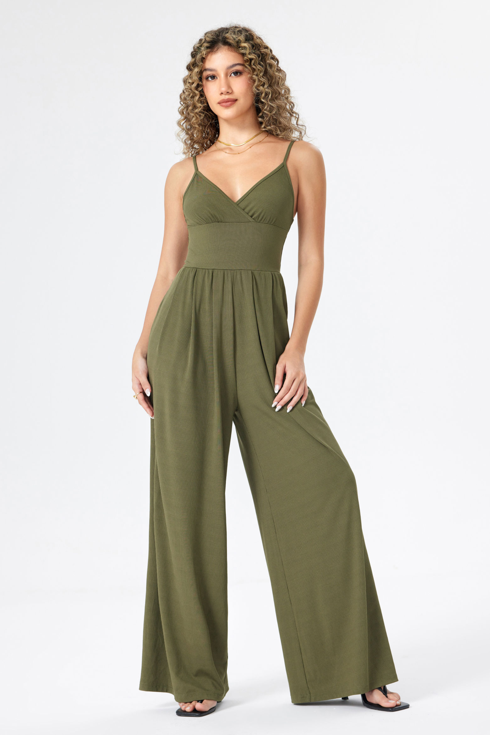 Cami Wide Leg Jumpsuit - Jumpsuit | 8j03aj-k6.myshopify.com
