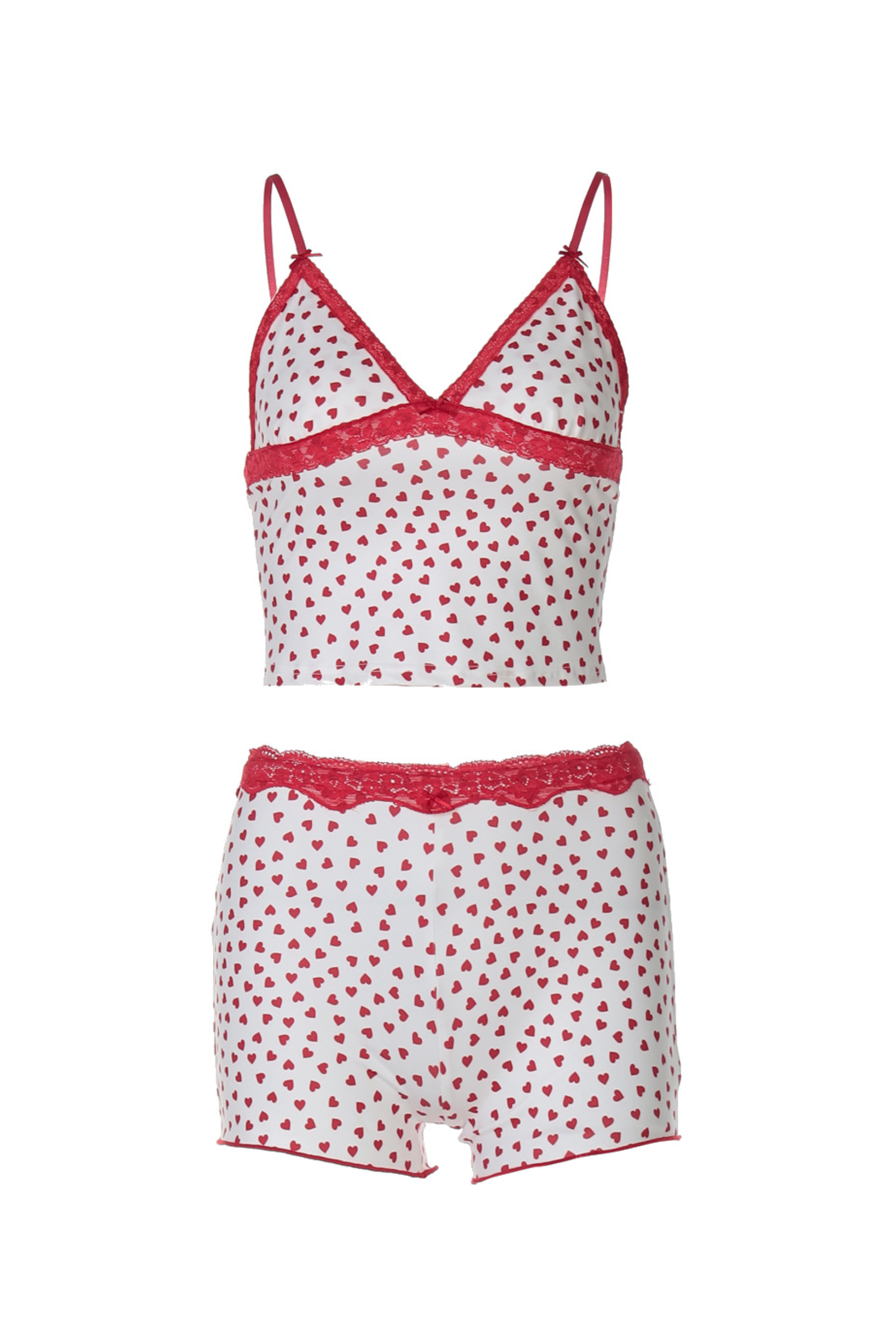 Cherry Lace Set - Lounge Set | 8j03aj-k6.myshopify.com