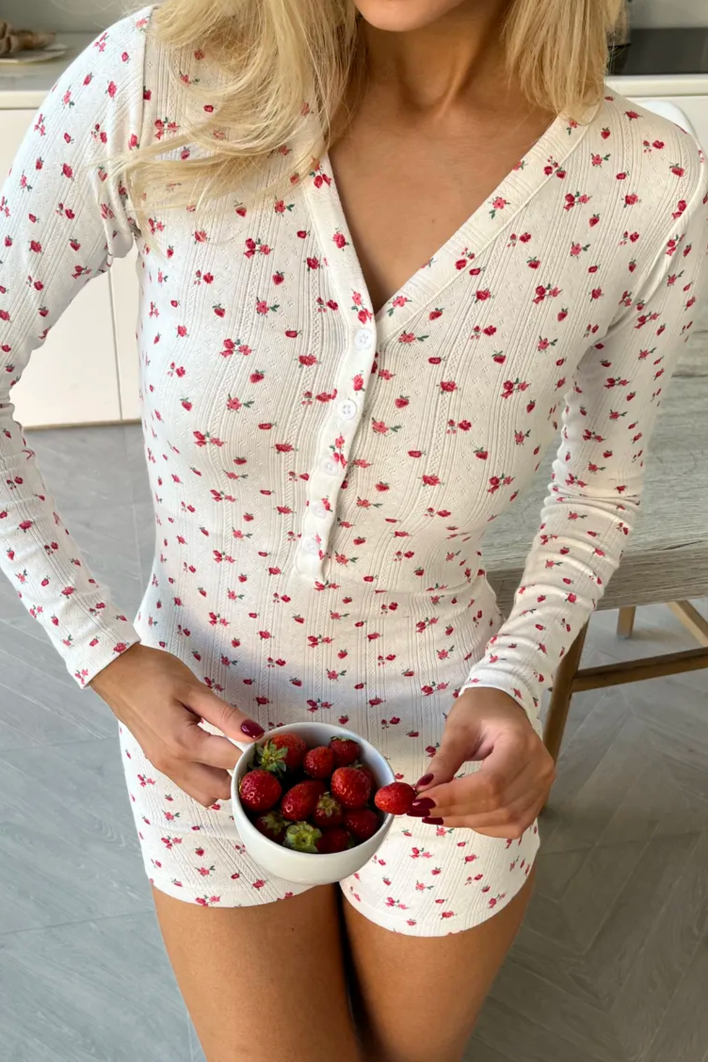 Chic Floral Romper - Romper | 8j03aj-k6.myshopify.com