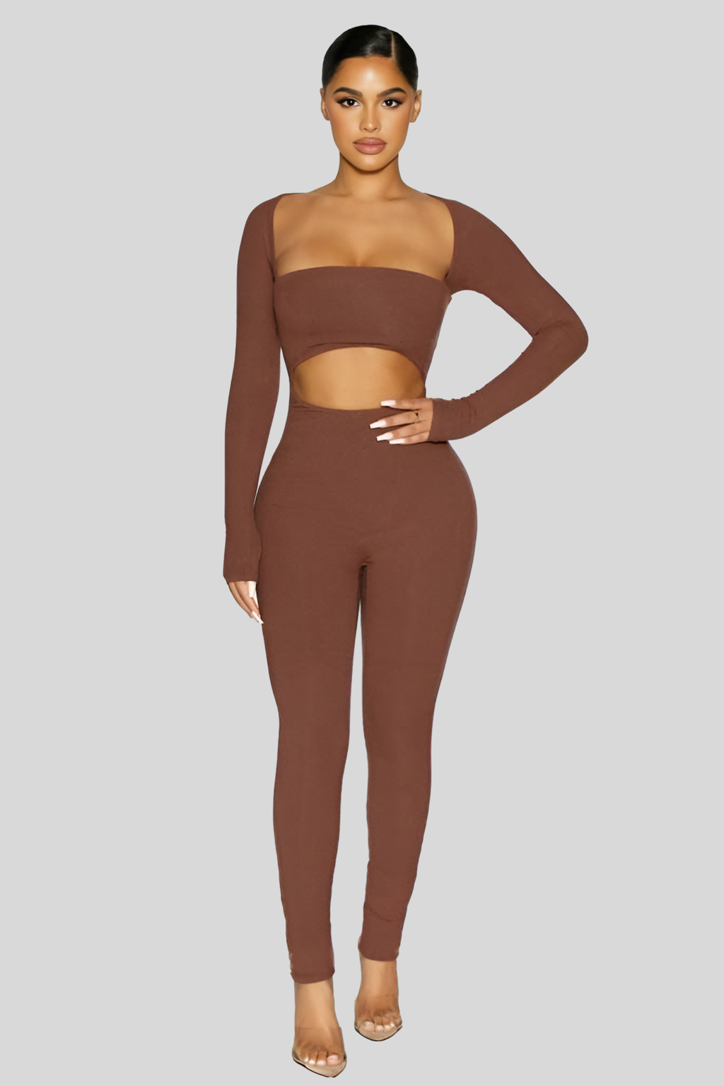 Chic Open Waist Jumpsuit - Jumpsuit | 8j03aj-k6.myshopify.com