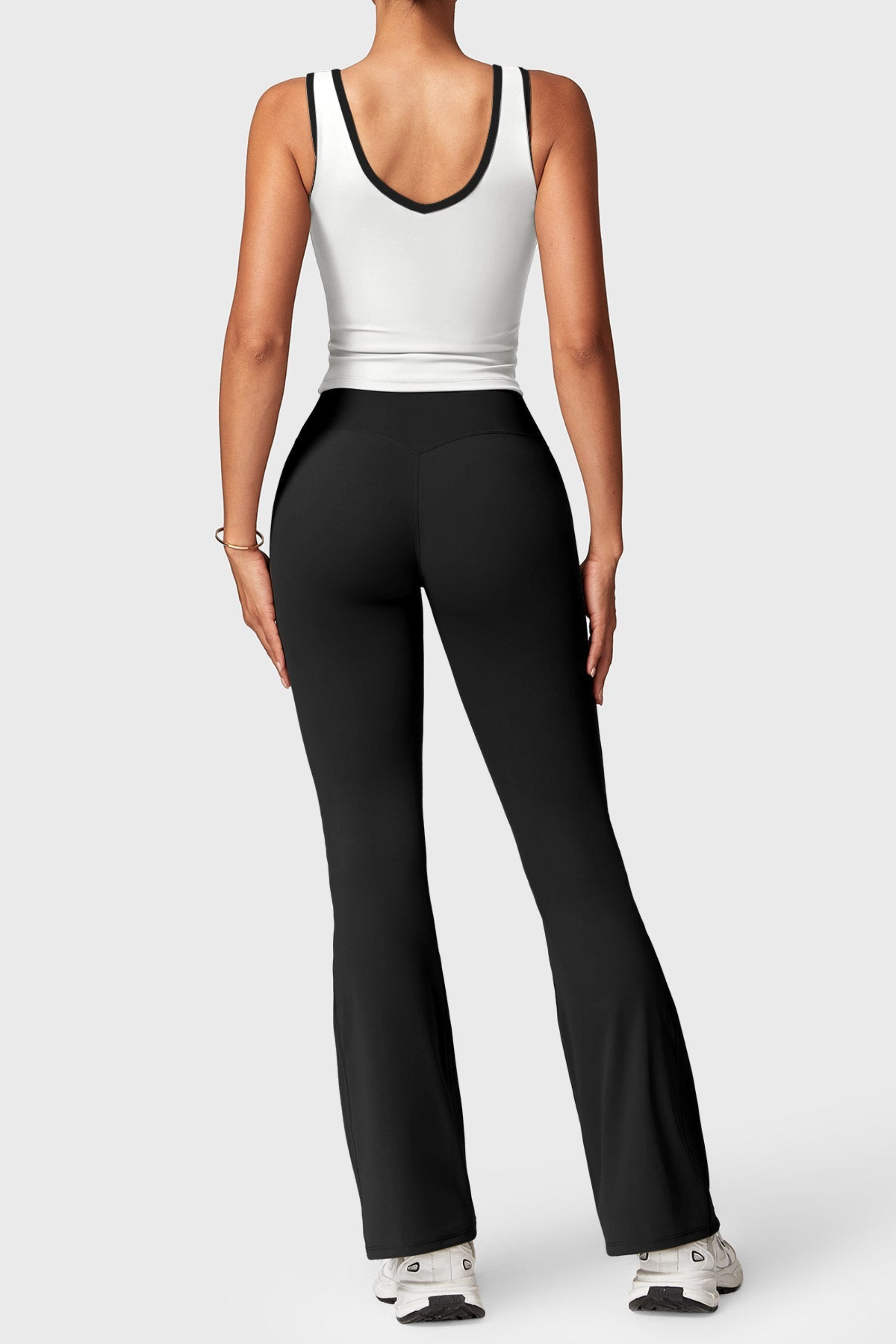 Contrast Flare Set - Co Ord Set | 8j03aj-k6.myshopify.com