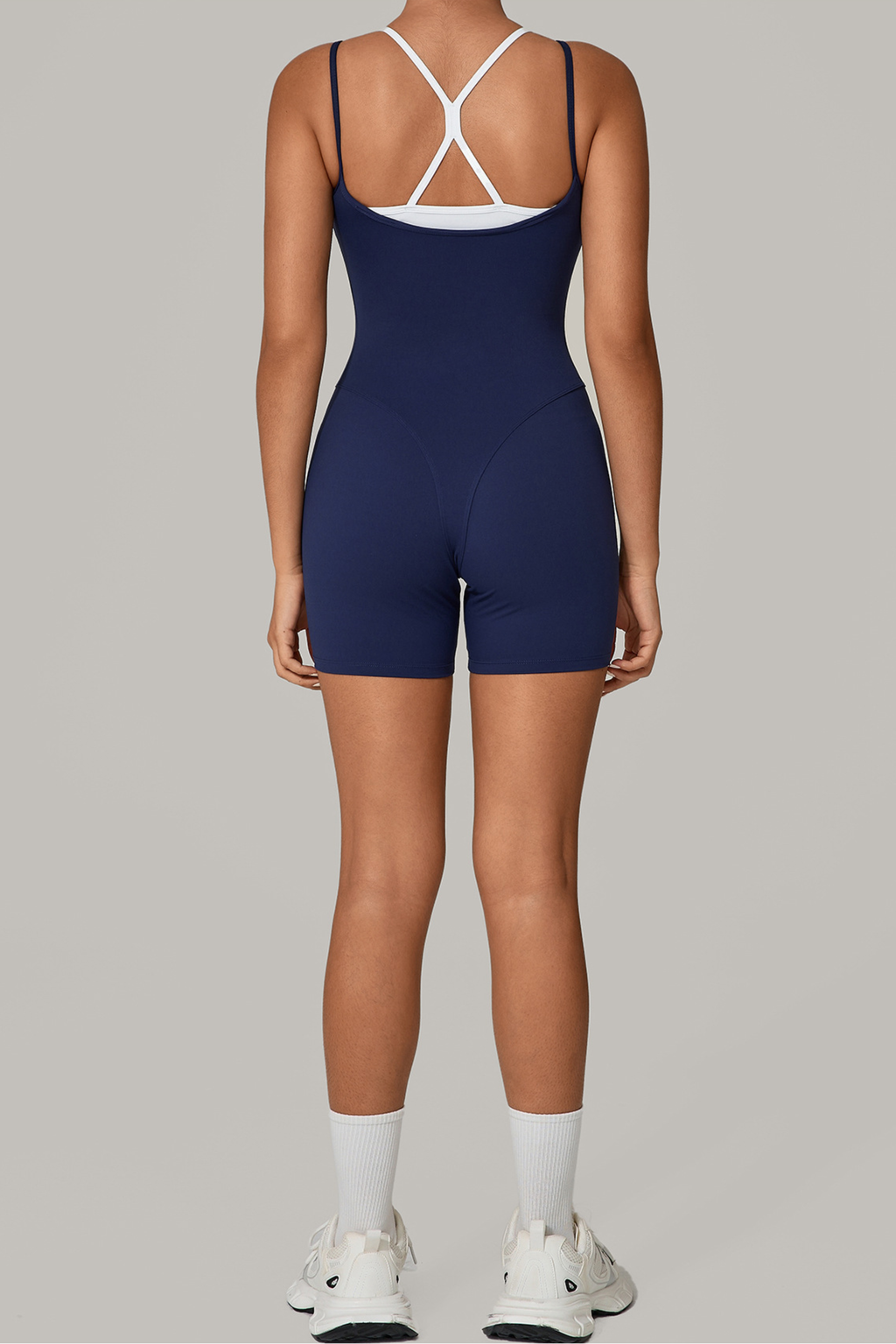 Contrast Sling Sports Jumpsuit - Jumpsuit | 8j03aj-k6.myshopify.com