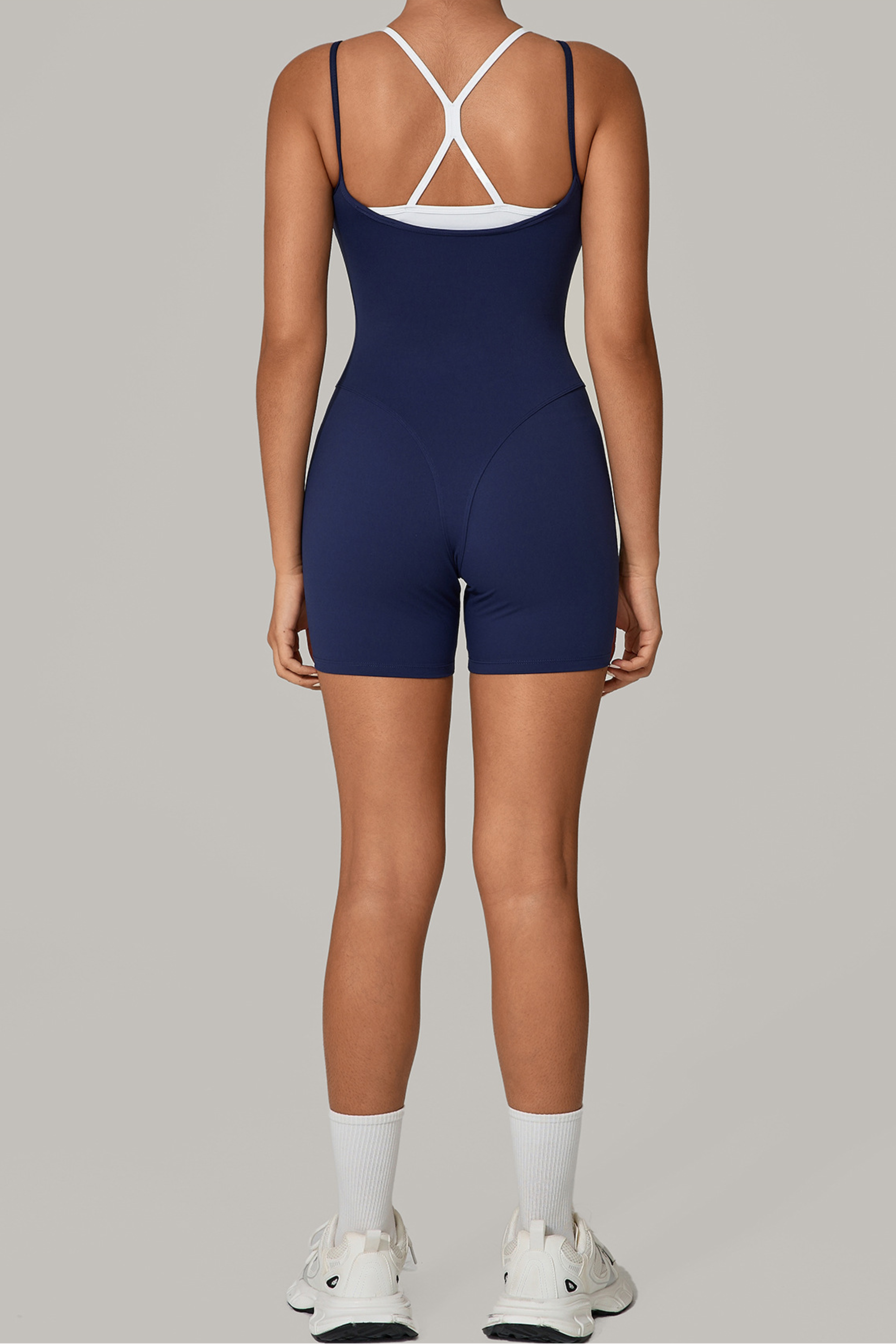 Contrast Sling Sports Jumpsuit - Jumpsuit | 8j03aj-k6.myshopify.com