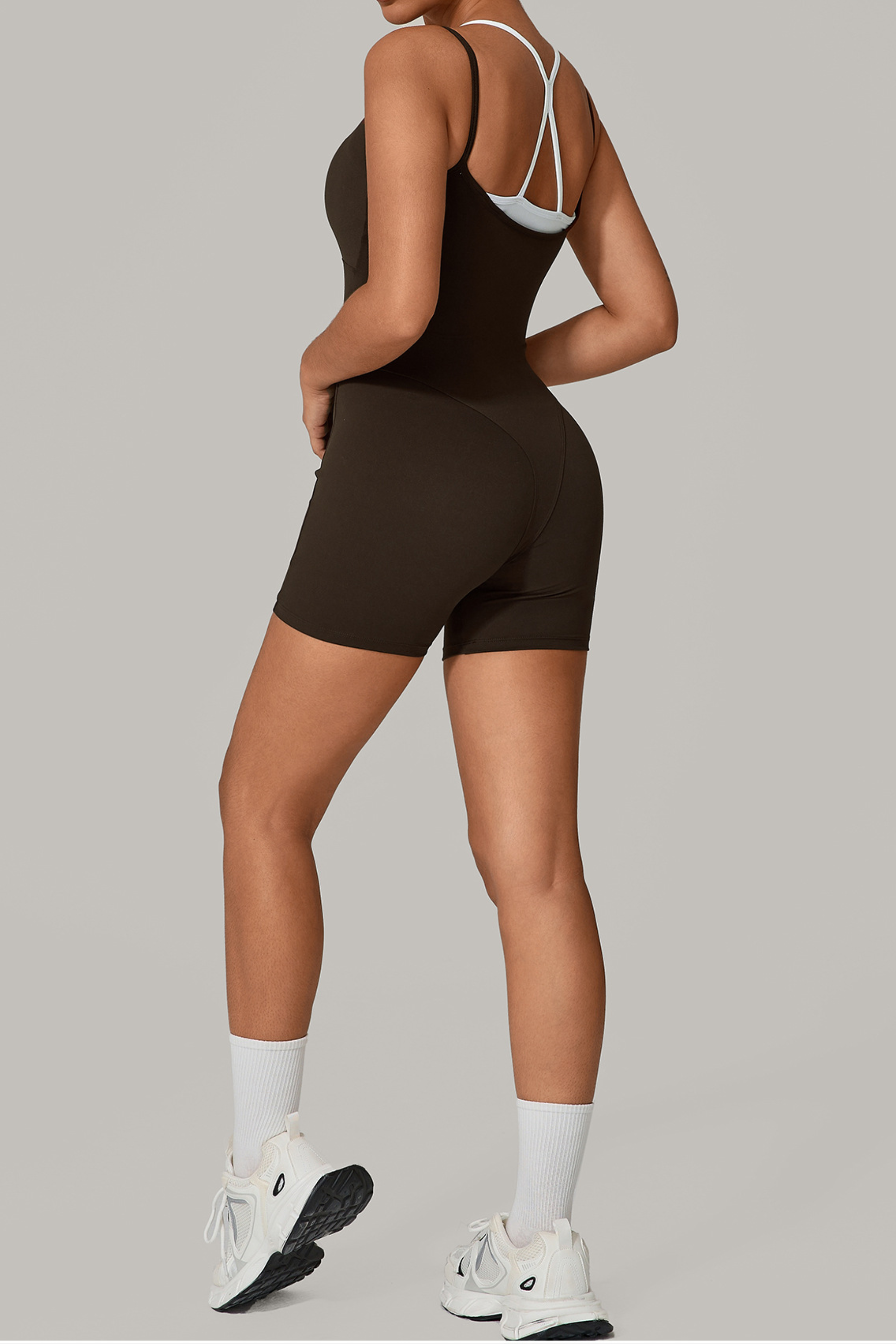 Contrast Sling Sports Jumpsuit - Jumpsuit | 8j03aj-k6.myshopify.com