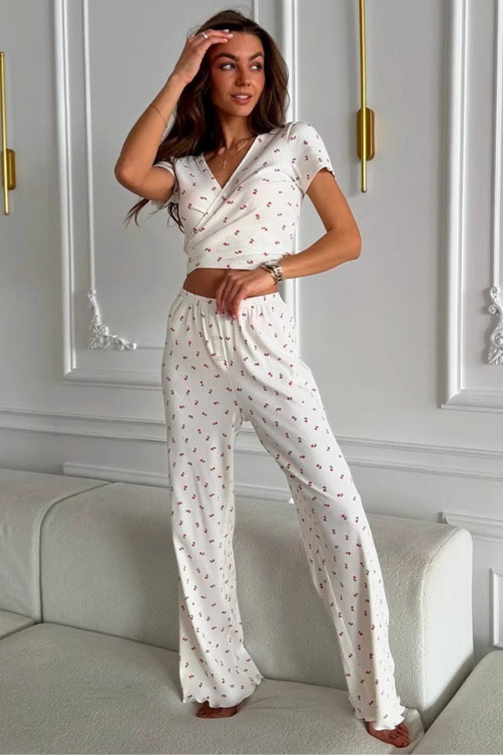Crop Top Lounge Set - Lounge Set | 8j03aj-k6.myshopify.com