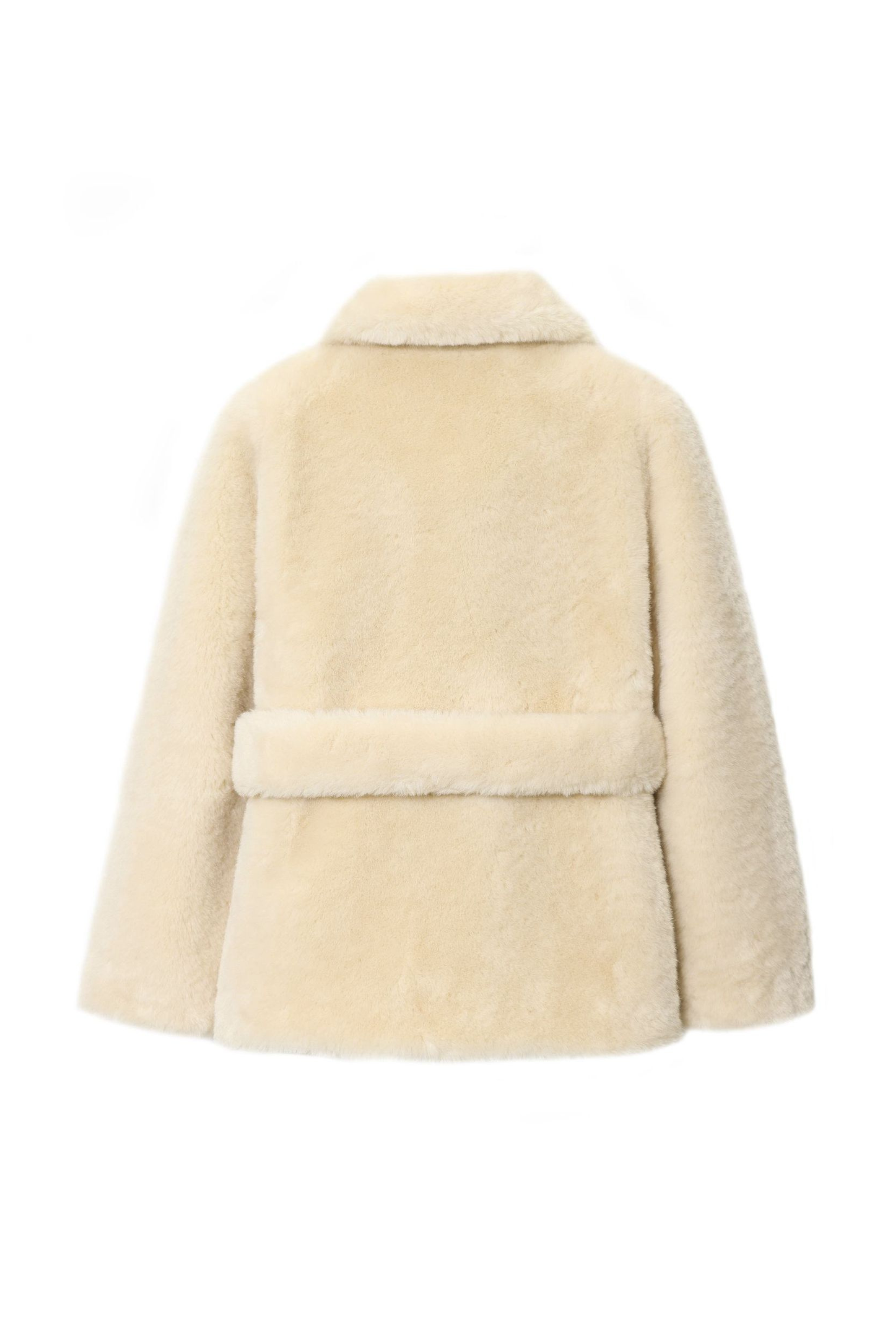 Elegant Faux Fur Coat - Faux Fur Coat | 8j03aj-k6.myshopify.com