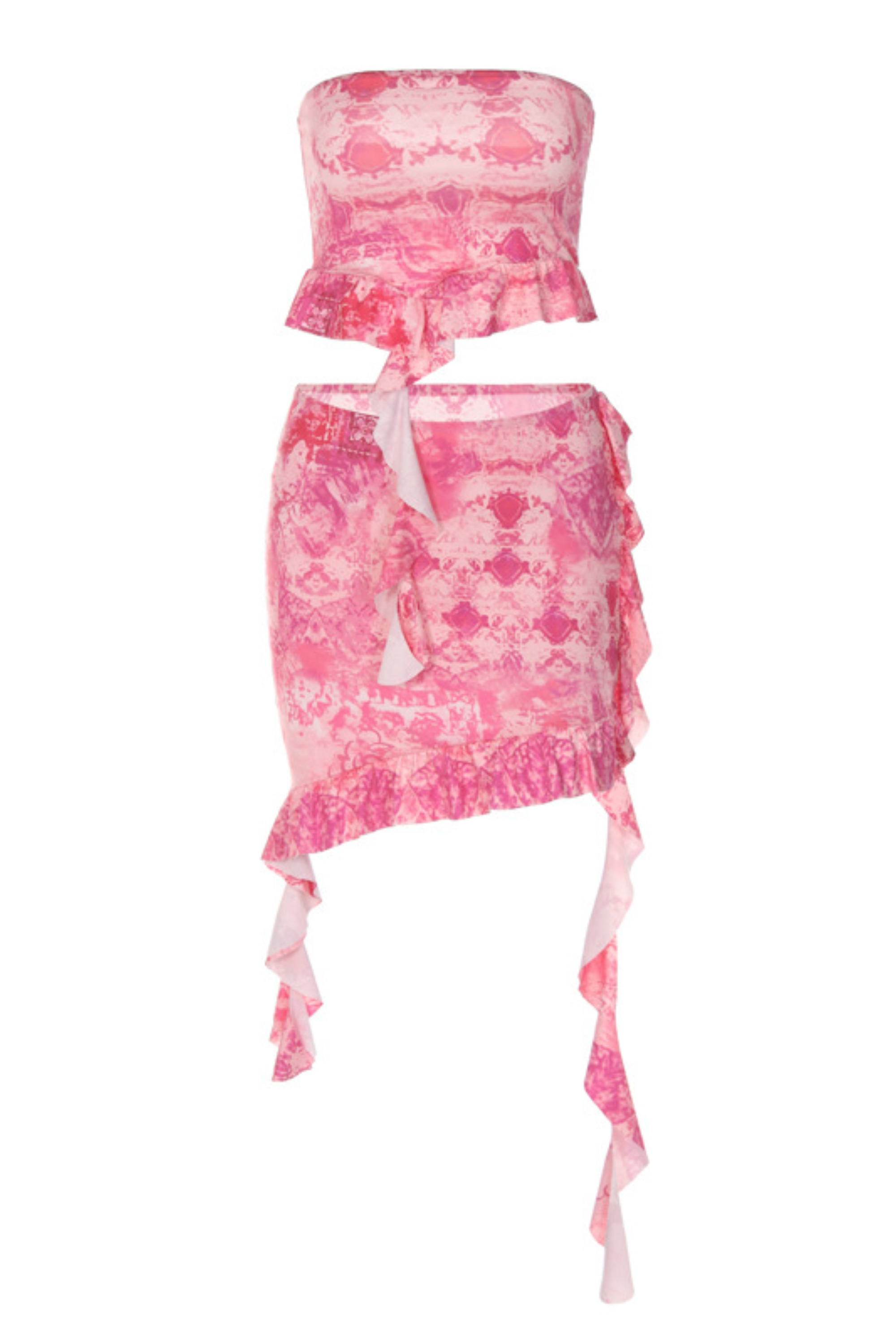 Finola Ruffle Set - Co-Ord Set | 8j03aj-k6.myshopify.com