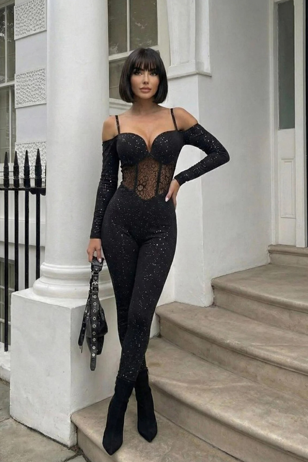 Flash Fit Suspender Jumpsuit - Jumpsuit | 8j03aj-k6.myshopify.com