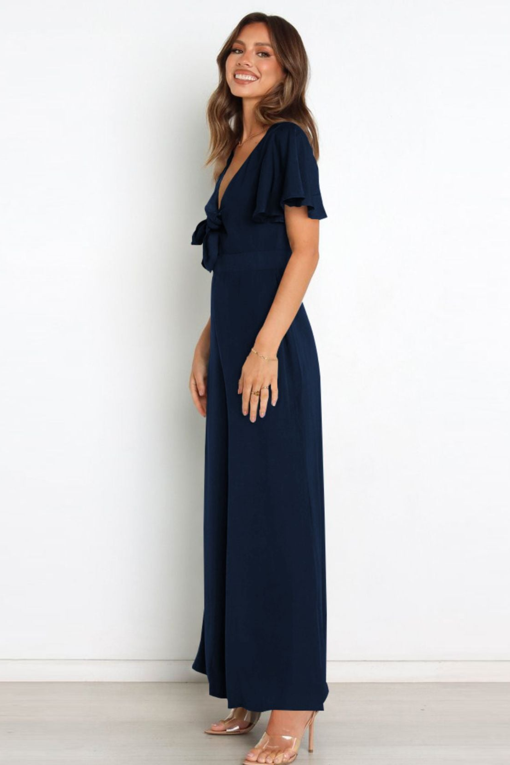 Grace Tie Jumpsuit - Jumpsuit | 8j03aj-k6.myshopify.com