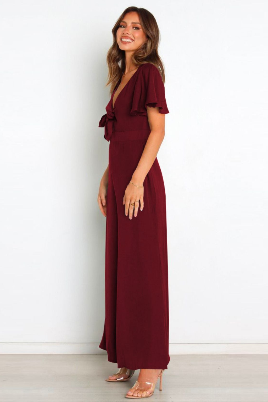 Grace Tie Jumpsuit - Jumpsuit | 8j03aj-k6.myshopify.com