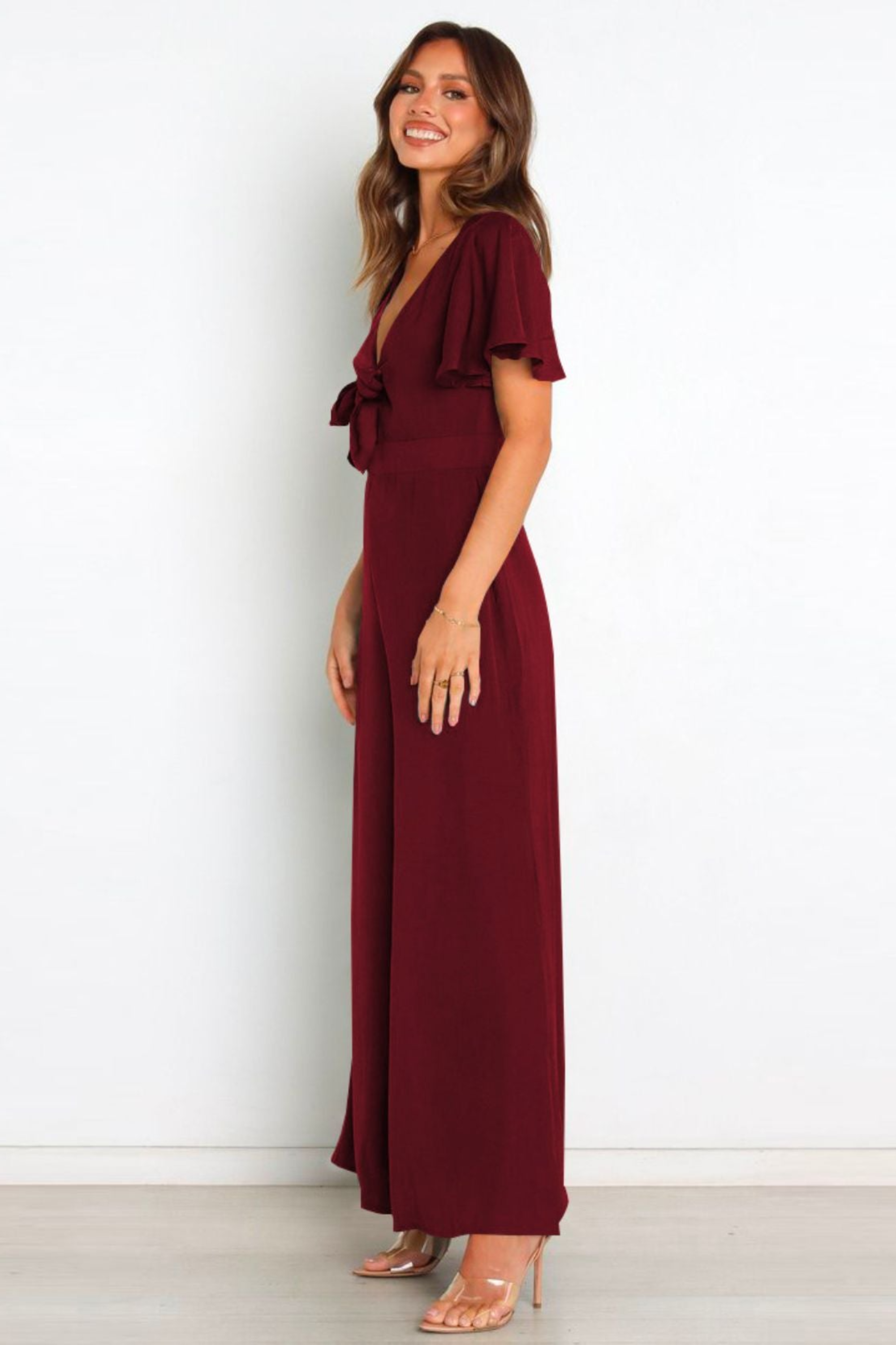 Grace Tie Jumpsuit - Jumpsuit | 8j03aj-k6.myshopify.com