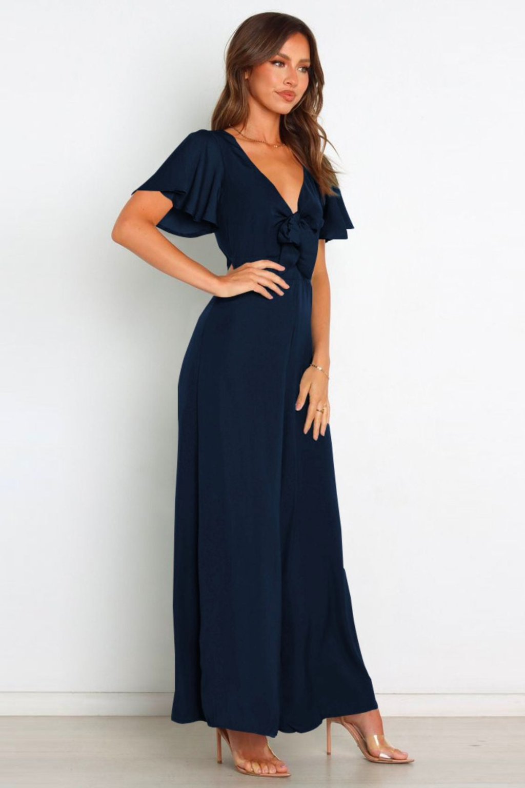 Grace Tie Jumpsuit - Jumpsuit | 8j03aj-k6.myshopify.com