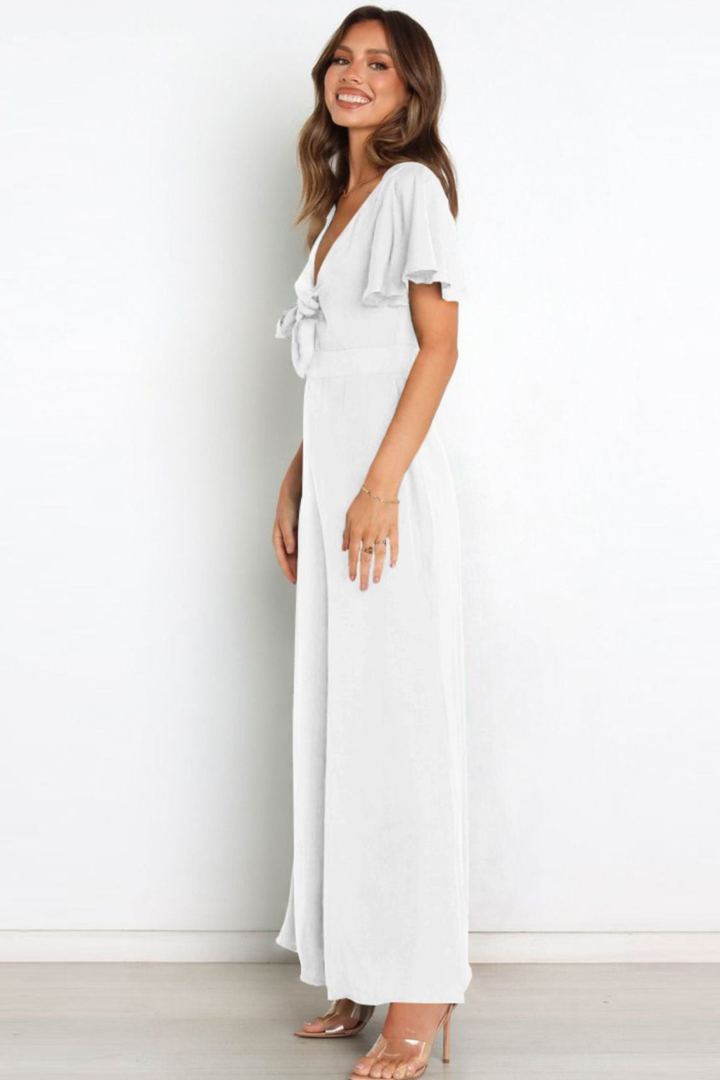 Grace Tie Jumpsuit - Jumpsuit | 8j03aj-k6.myshopify.com