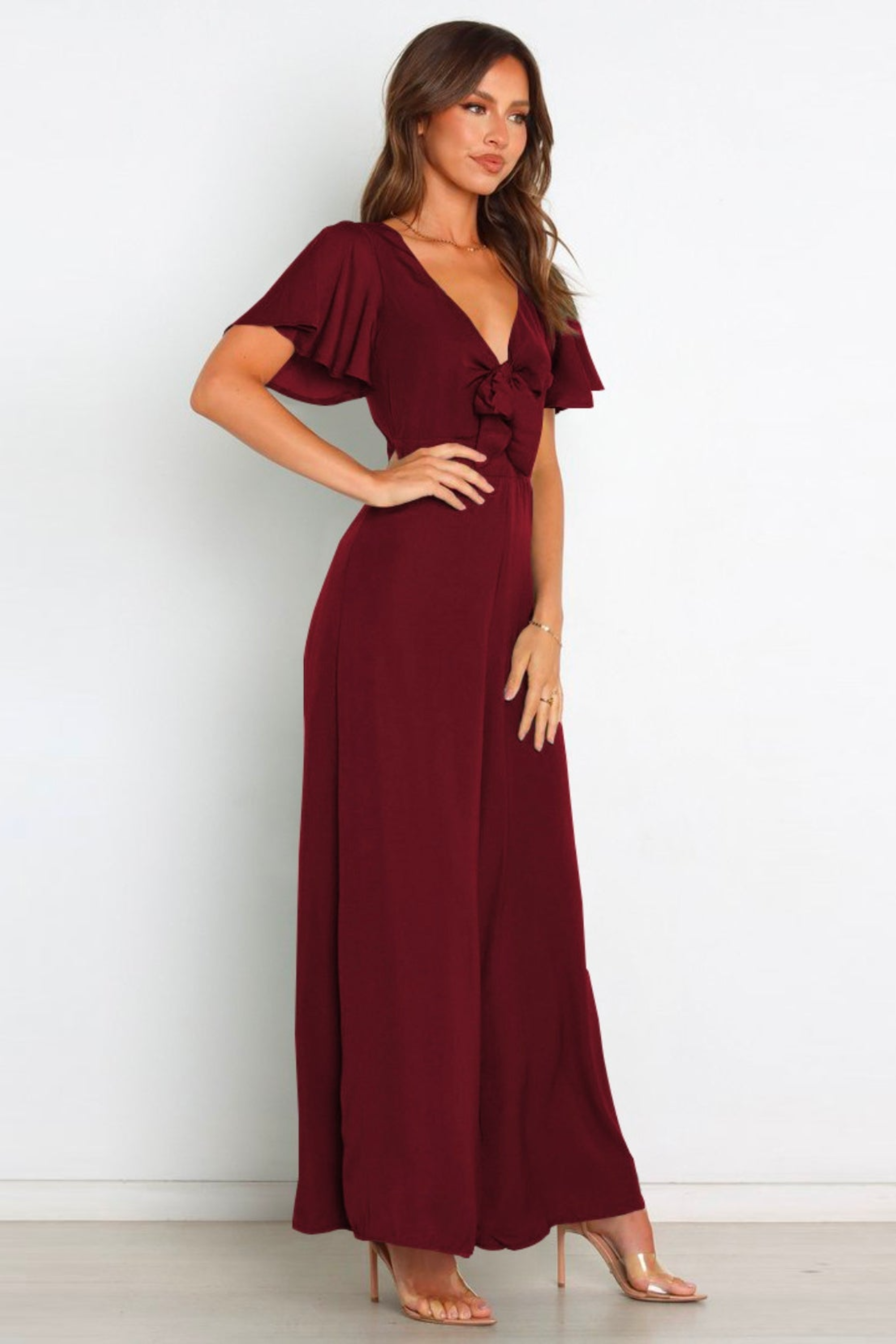 Grace Tie Jumpsuit - Jumpsuit | 8j03aj-k6.myshopify.com