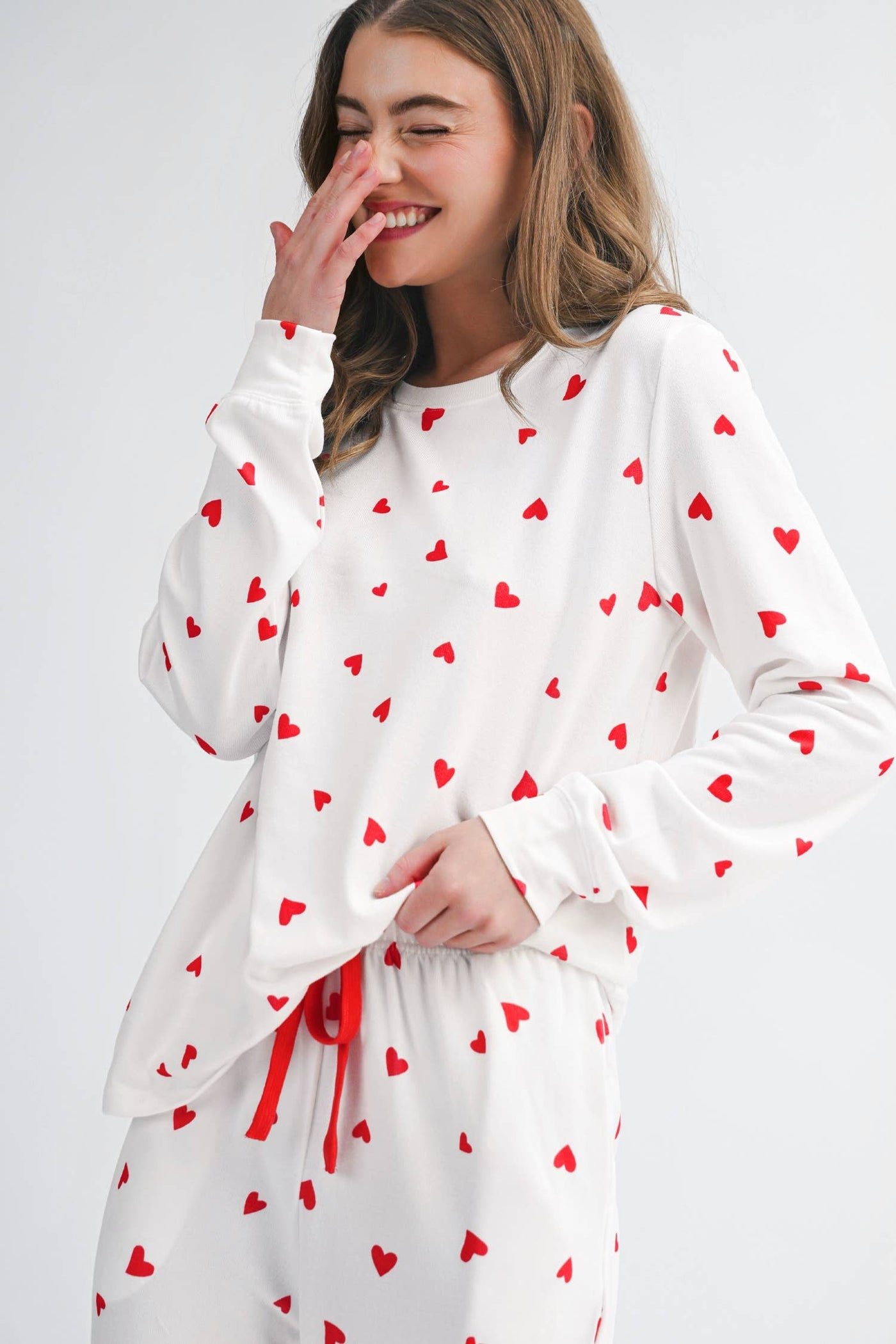 Heart Bliss Pajama Set - Pajama Set | 8j03aj-k6.myshopify.com
