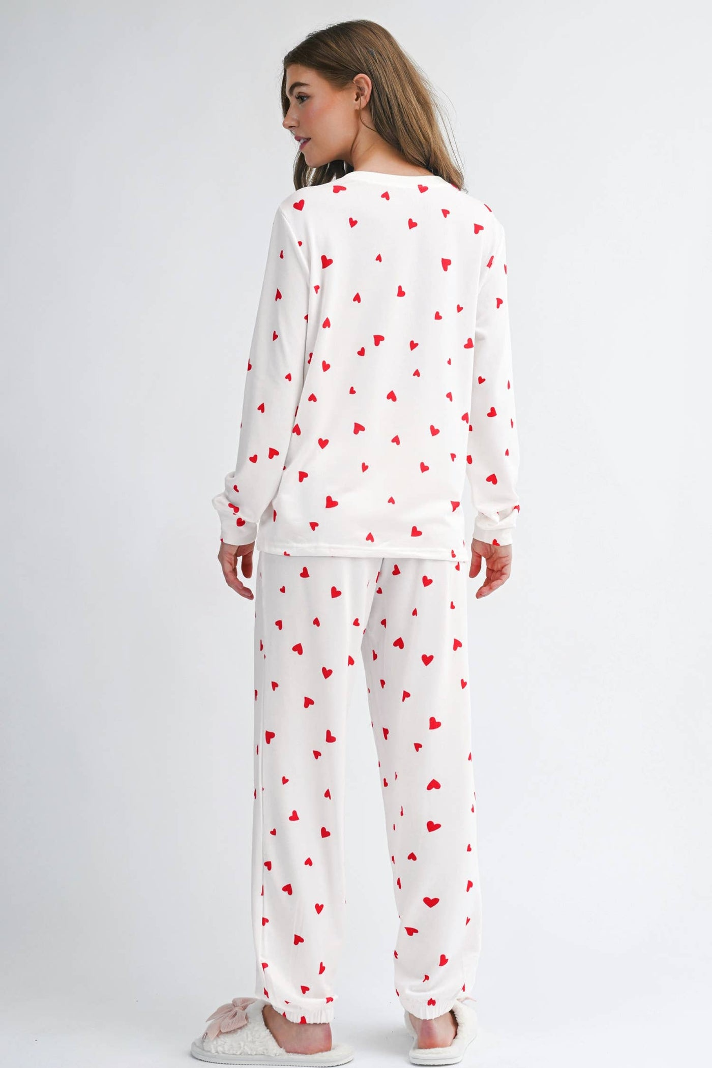Heart Bliss Pajama Set - Pajama Set | 8j03aj-k6.myshopify.com