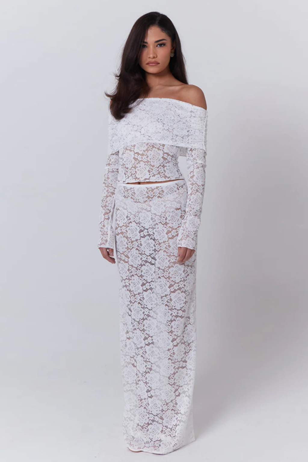 Ivory Lace Maxi Set - Maxi Set | 8j03aj-k6.myshopify.com