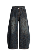 Leopard Print Baggy Jeans - Baggy Jeans | 8j03aj-k6.myshopify.com
