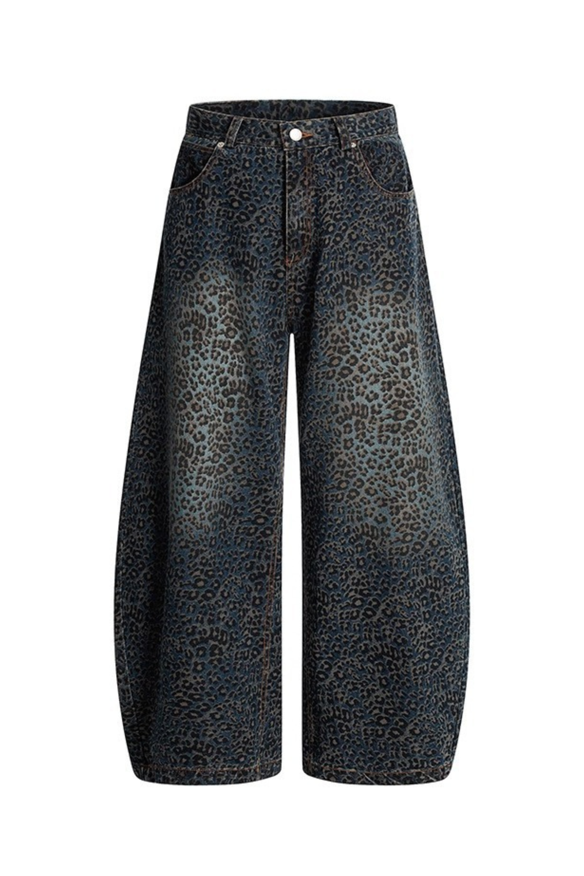 Leopard Print Baggy Jeans - Baggy Jeans | 8j03aj-k6.myshopify.com