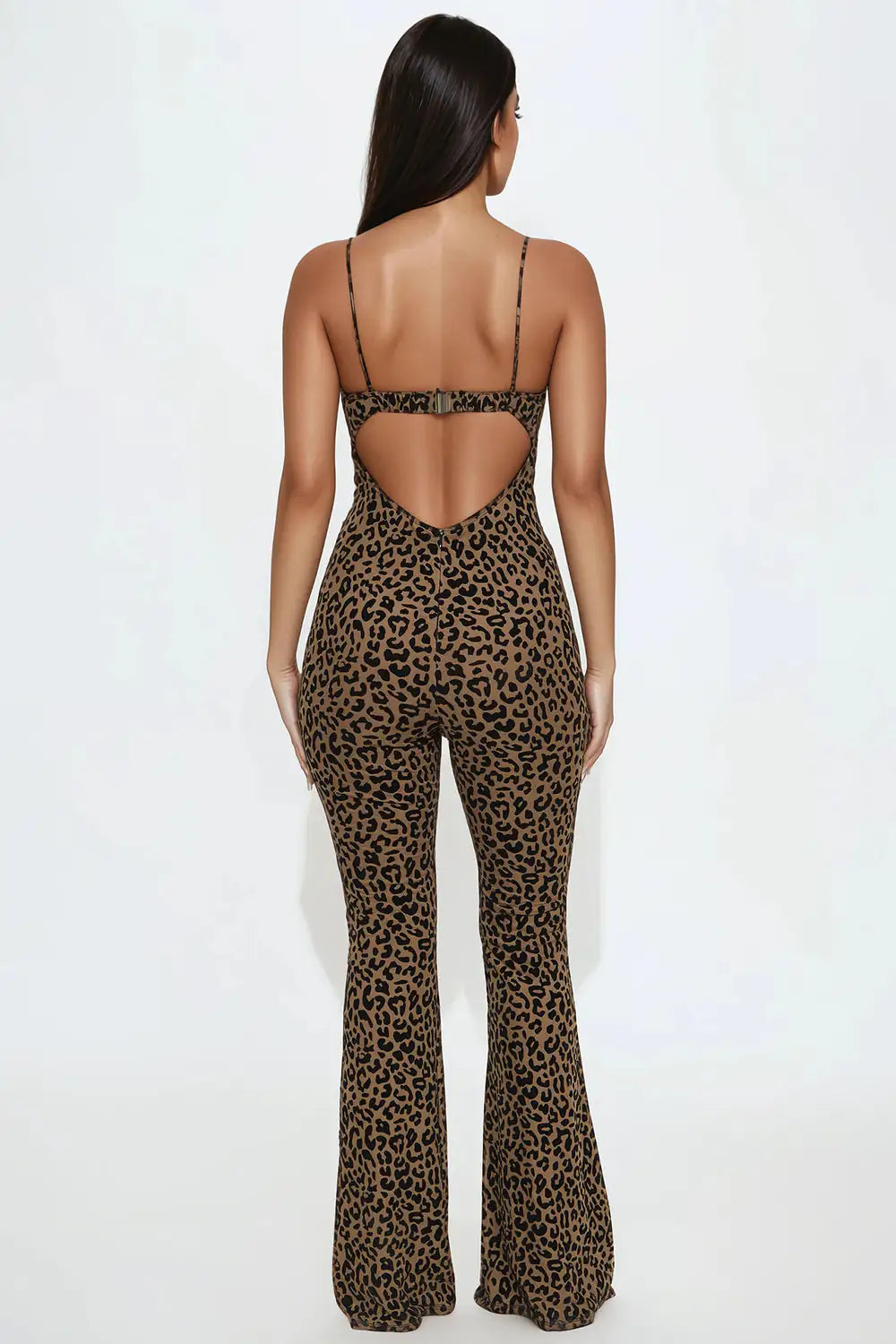 Leopard Print Jumpsuit - Jumpsuits | 8j03aj-k6.myshopify.com