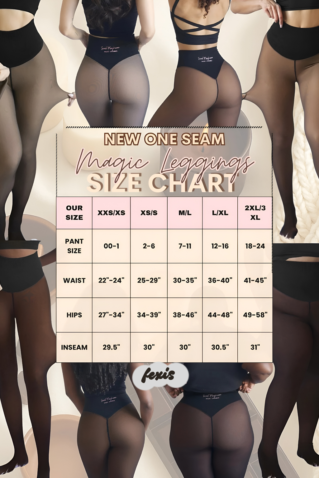 Magic Fleece Lined Leggings - Leggings | 8j03aj-k6.myshopify.com