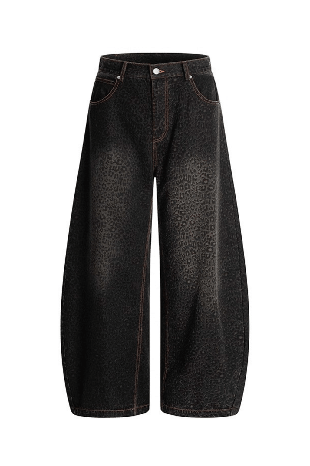 Midnight Leopard Baggy Jeans - Baggy Jeans | 8j03aj-k6.myshopify.com