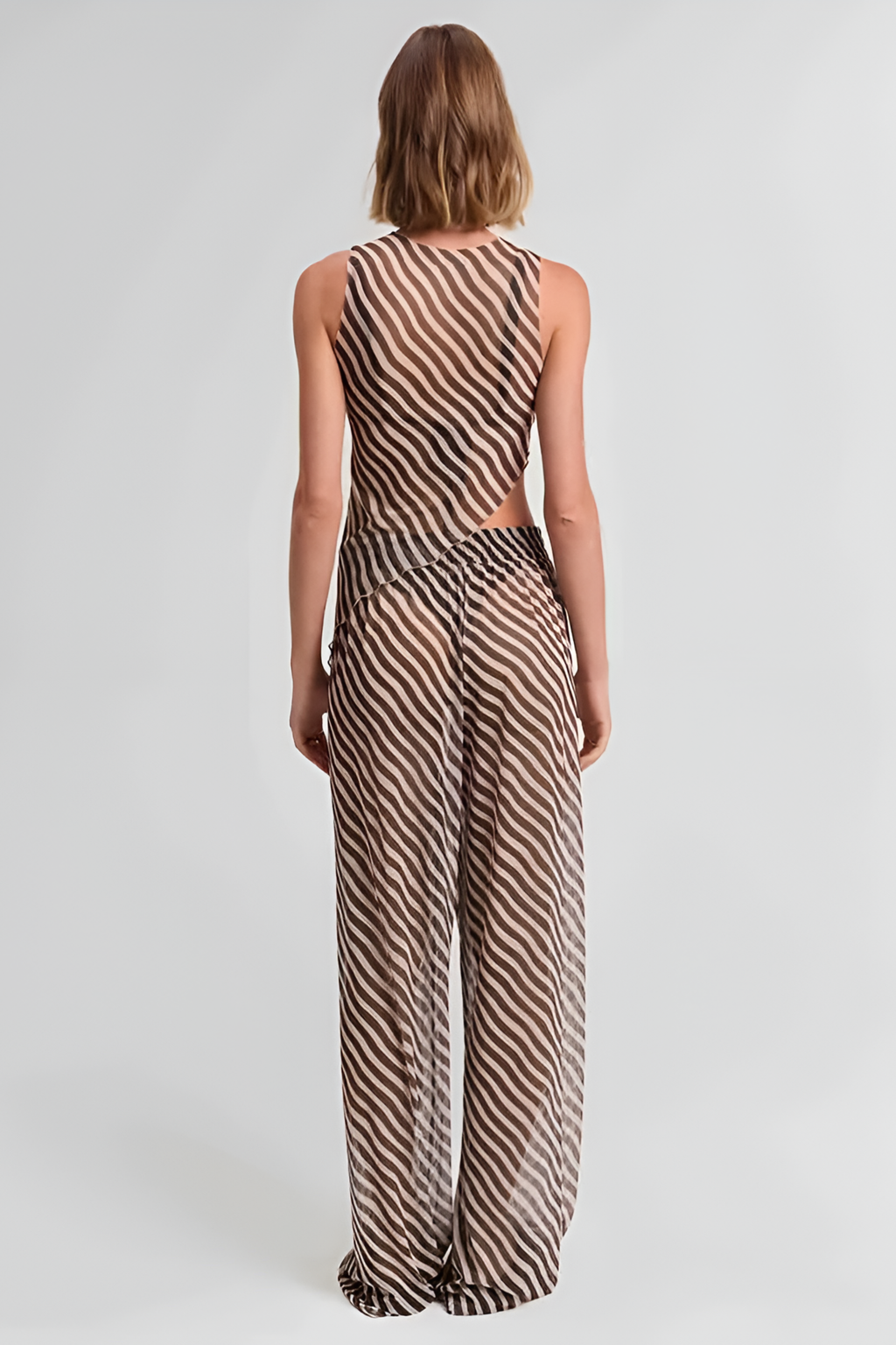 Mocha Wave Co Ord Set - Co-Ord Set | 8j03aj-k6.myshopify.com