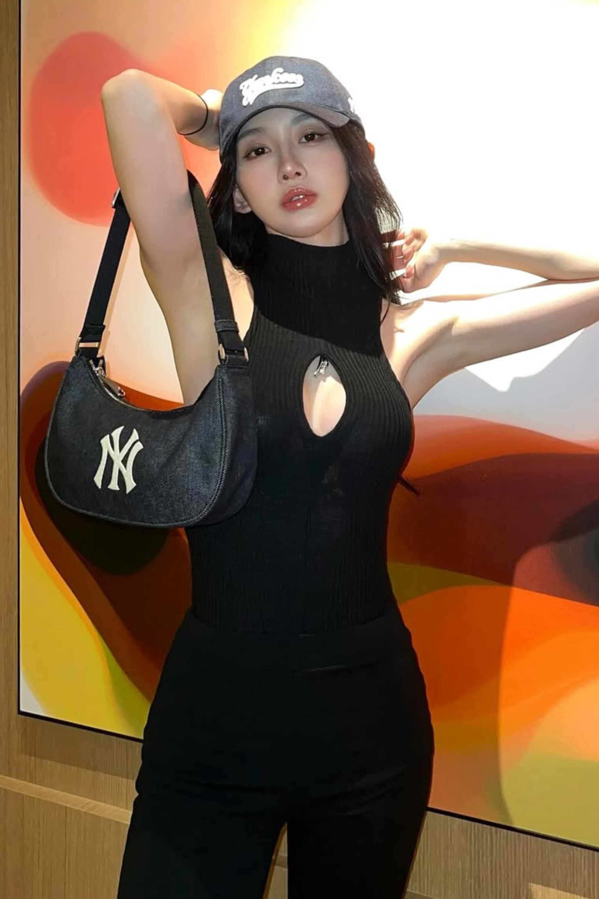 Mock Neck Jumpsuit - Jumpsuit | 8j03aj-k6.myshopify.com