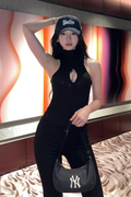 Mock Neck Jumpsuit - Jumpsuit | 8j03aj-k6.myshopify.com