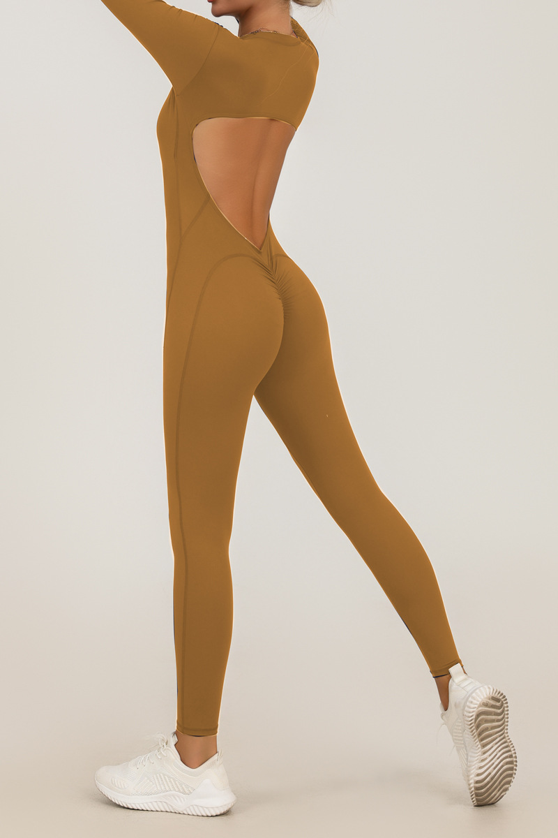 Nude-Feel Zipper Yoga Jumpsuit - Jumpsuit | 8j03aj-k6.myshopify.com