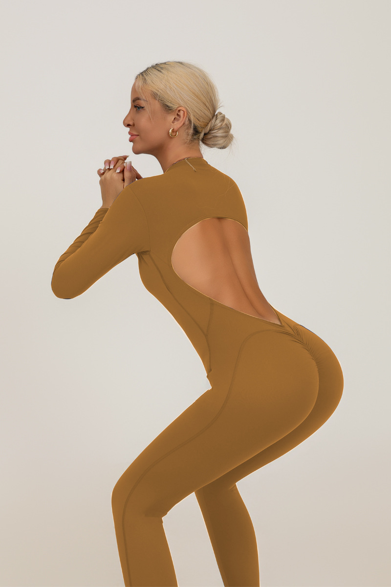 Nude-Feel Zipper Yoga Jumpsuit - Jumpsuit | 8j03aj-k6.myshopify.com