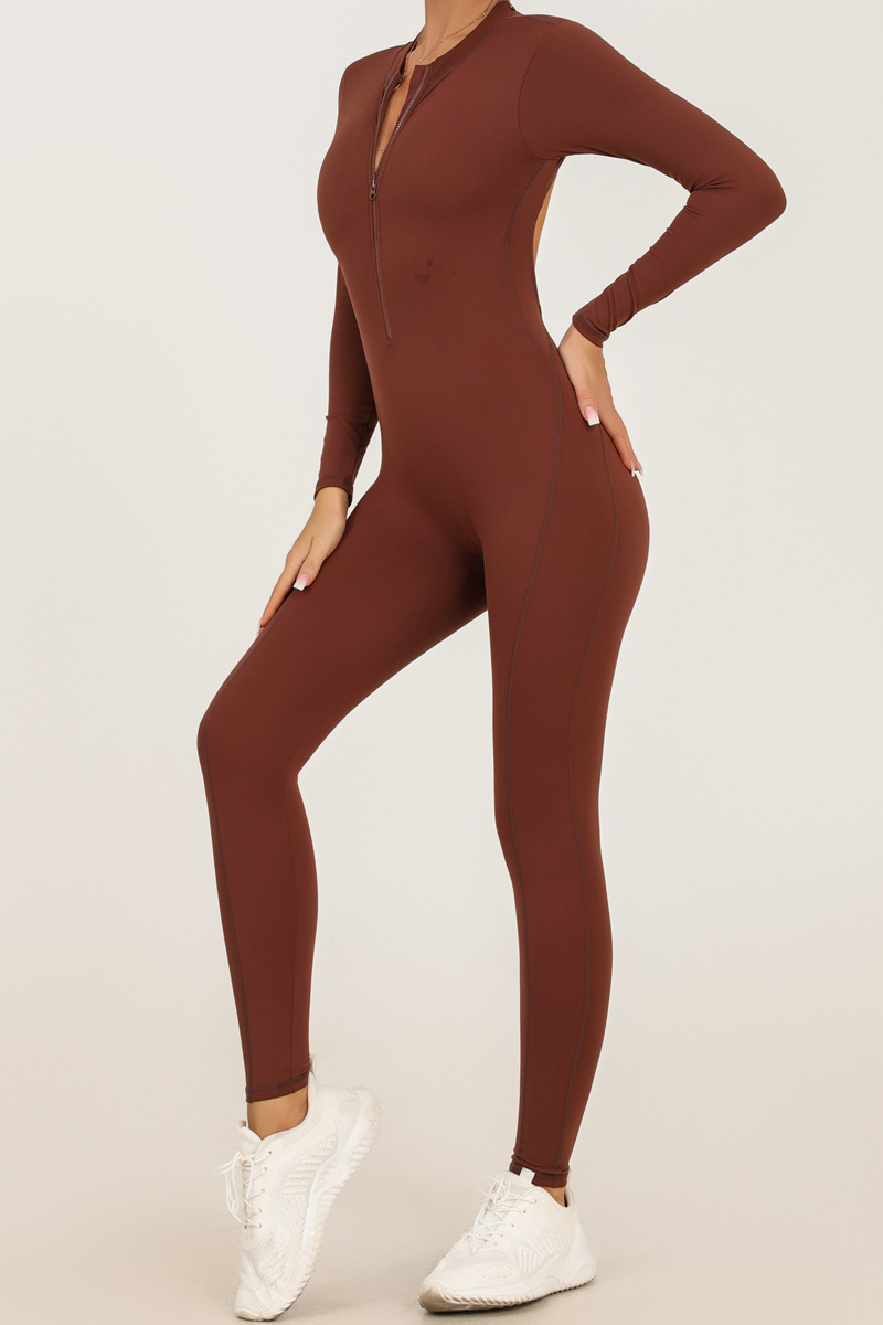 Nude-Feel Zipper Yoga Jumpsuit - Jumpsuit | 8j03aj-k6.myshopify.com
