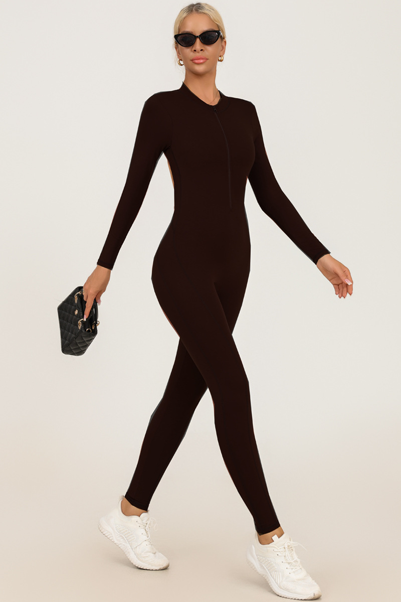 Nude-Feel Zipper Yoga Jumpsuit - Jumpsuit | 8j03aj-k6.myshopify.com