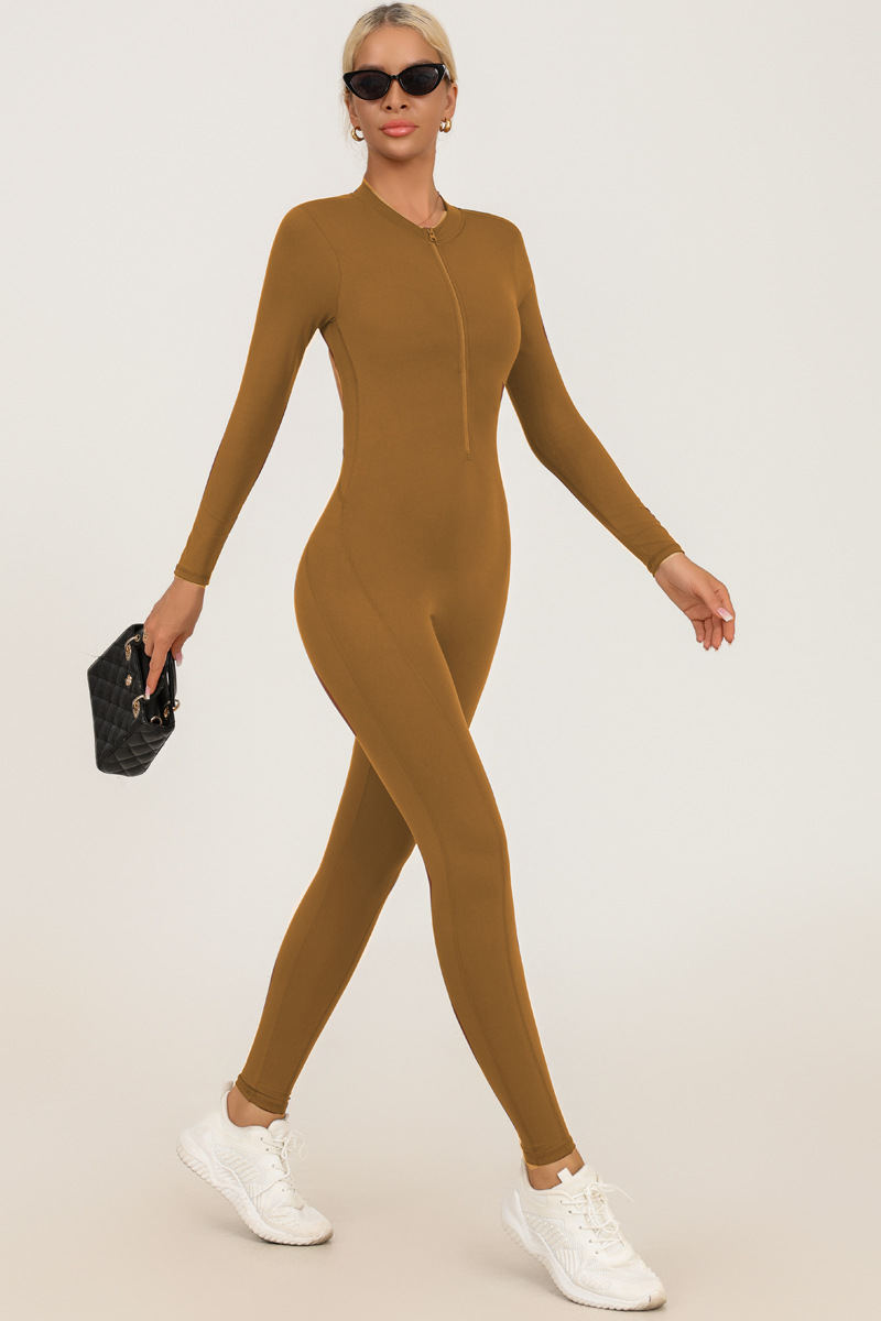 Nude-Feel Zipper Yoga Jumpsuit - Jumpsuit | 8j03aj-k6.myshopify.com