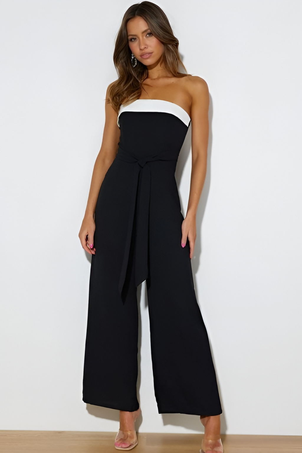 Off Neck Chic Jumpsuit - Jumpsuit | 8j03aj-k6.myshopify.com