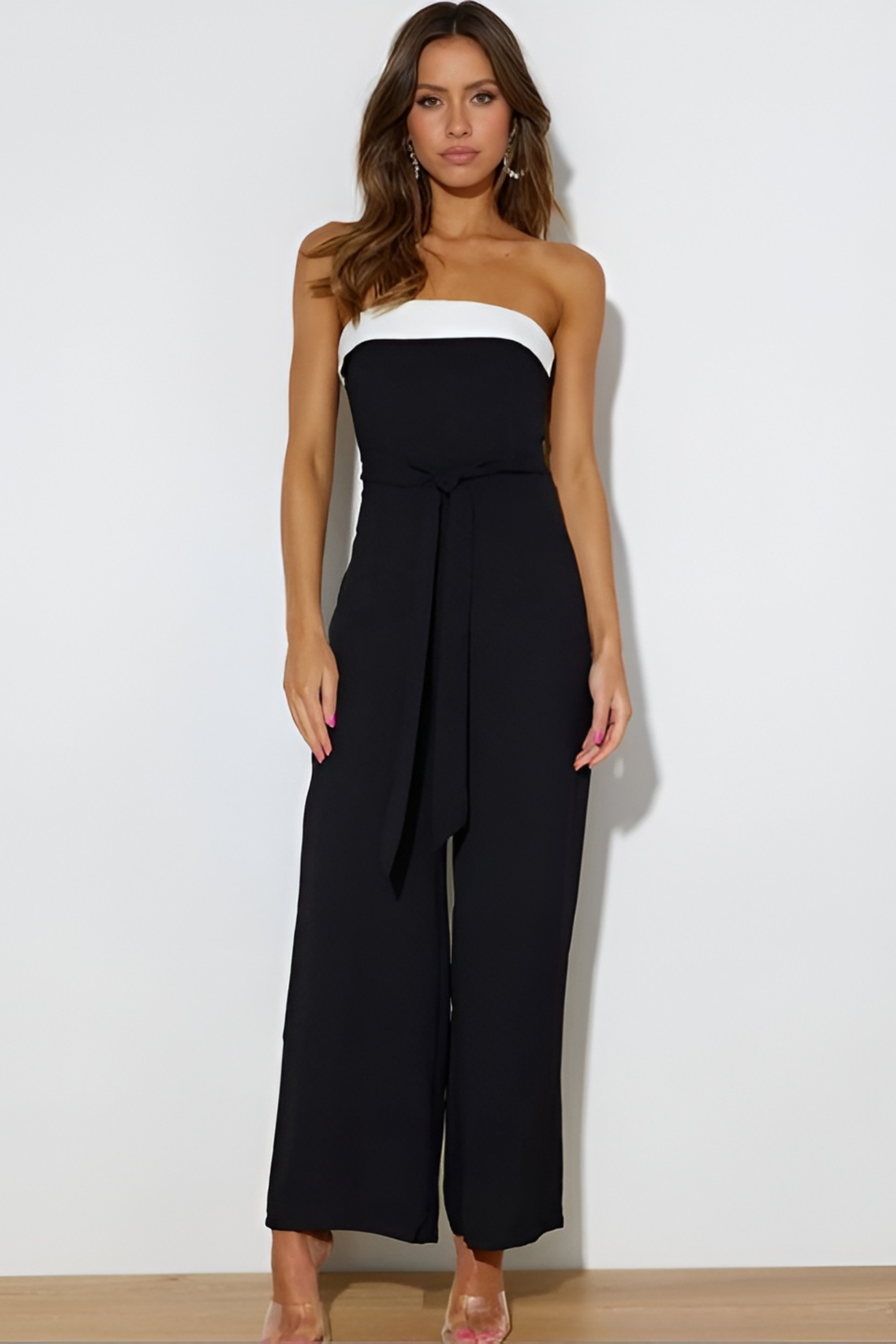 Off Neck Chic Jumpsuit - Jumpsuit | 8j03aj-k6.myshopify.com