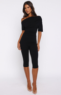 Off Shoulder Glam Jumpsuit - Jumpsuit | 8j03aj-k6.myshopify.com