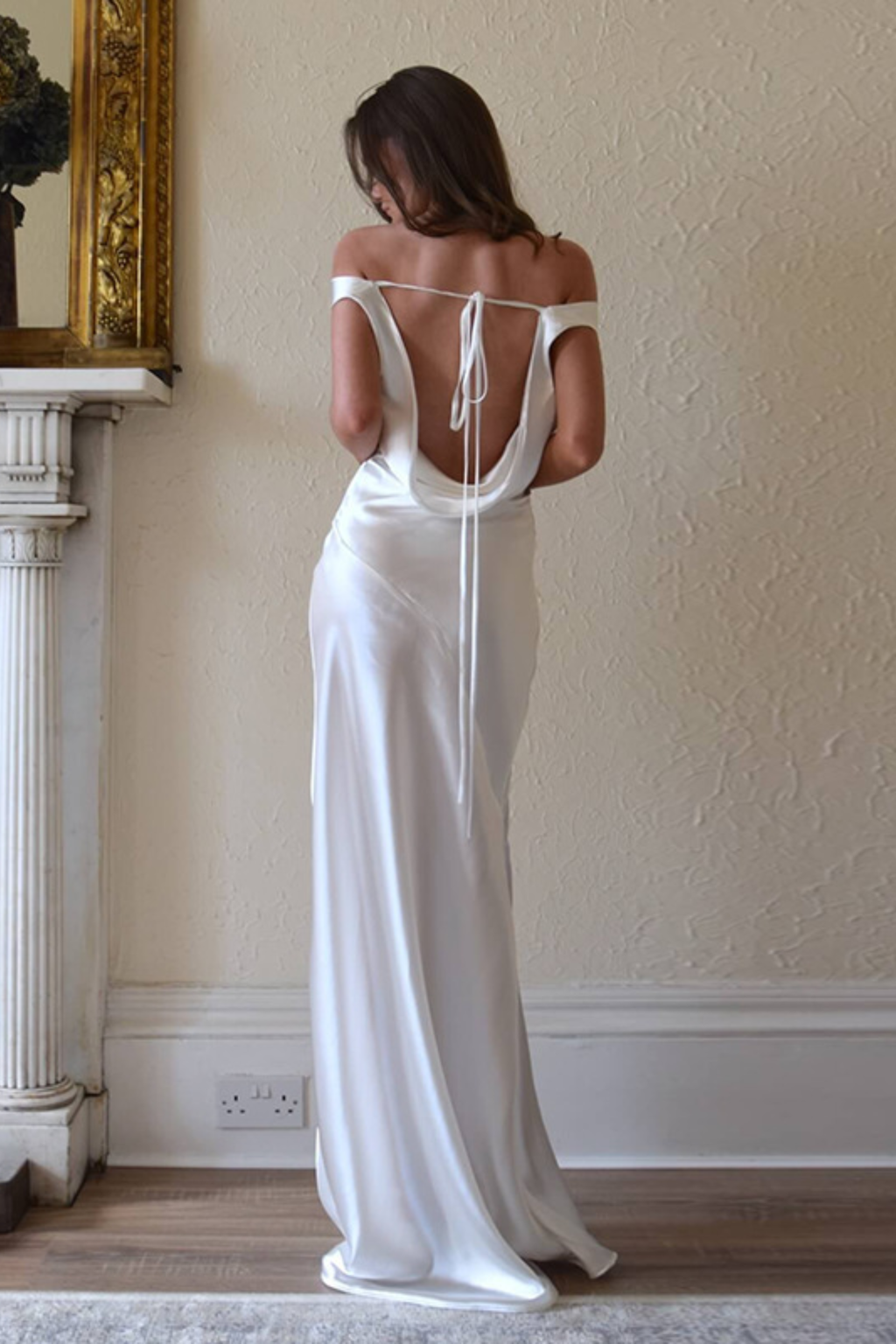 Pearl Glow Backless Dress - Maxi Dress | 8j03aj-k6.myshopify.com