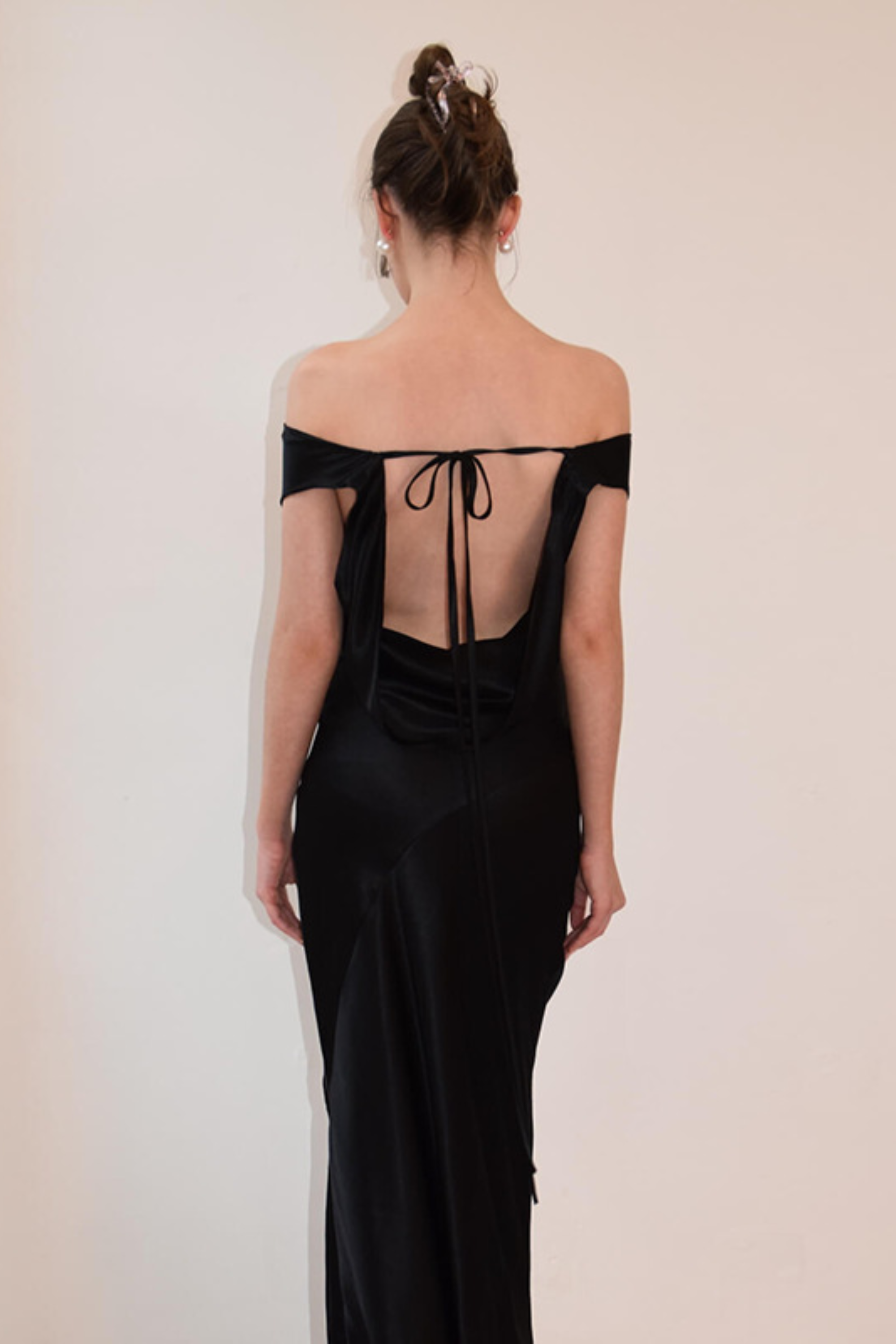 Pearl Glow Backless Dress - Maxi Dress | 8j03aj-k6.myshopify.com