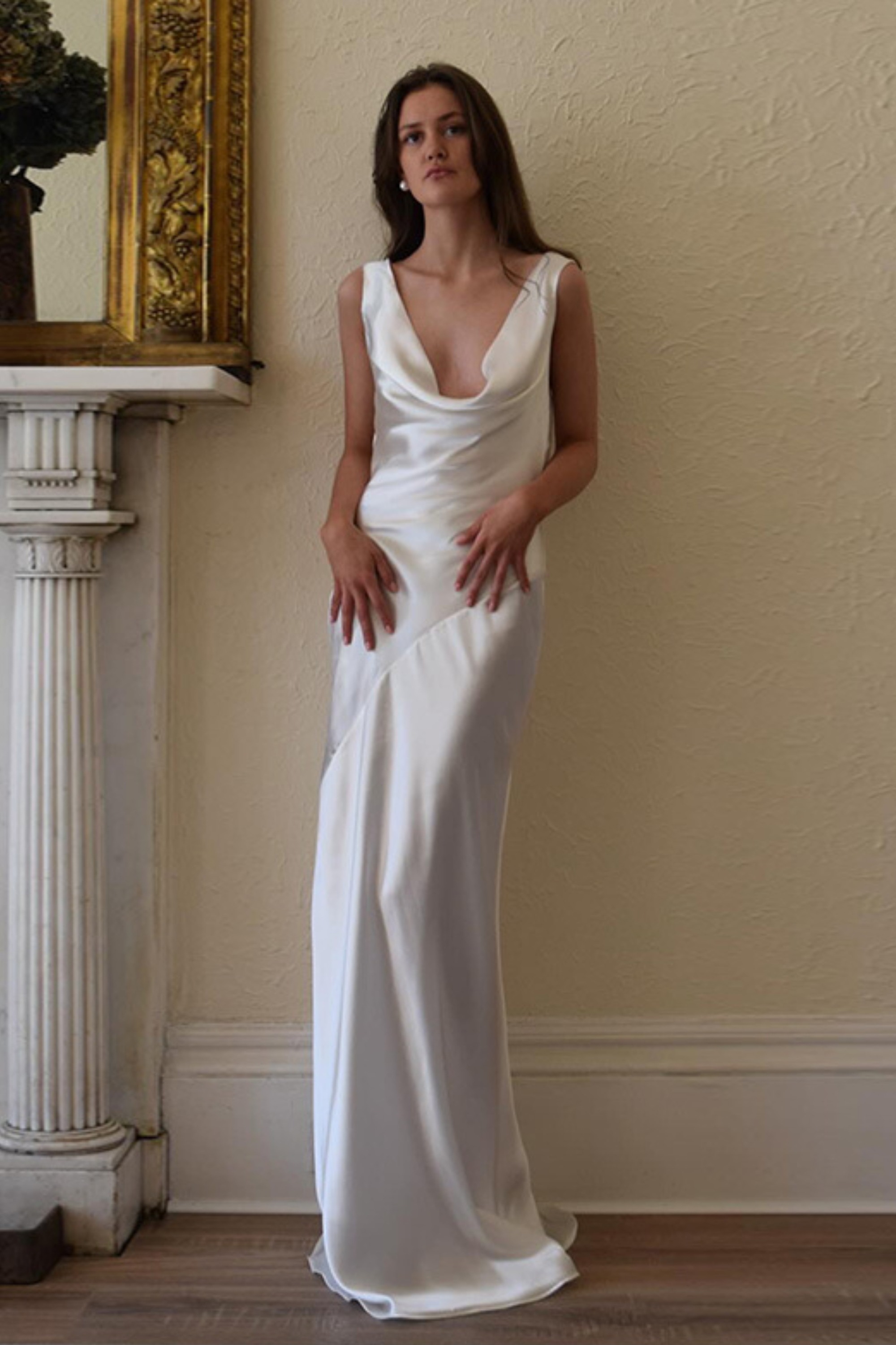 Pearl Glow Backless Dress - Maxi Dress | 8j03aj-k6.myshopify.com