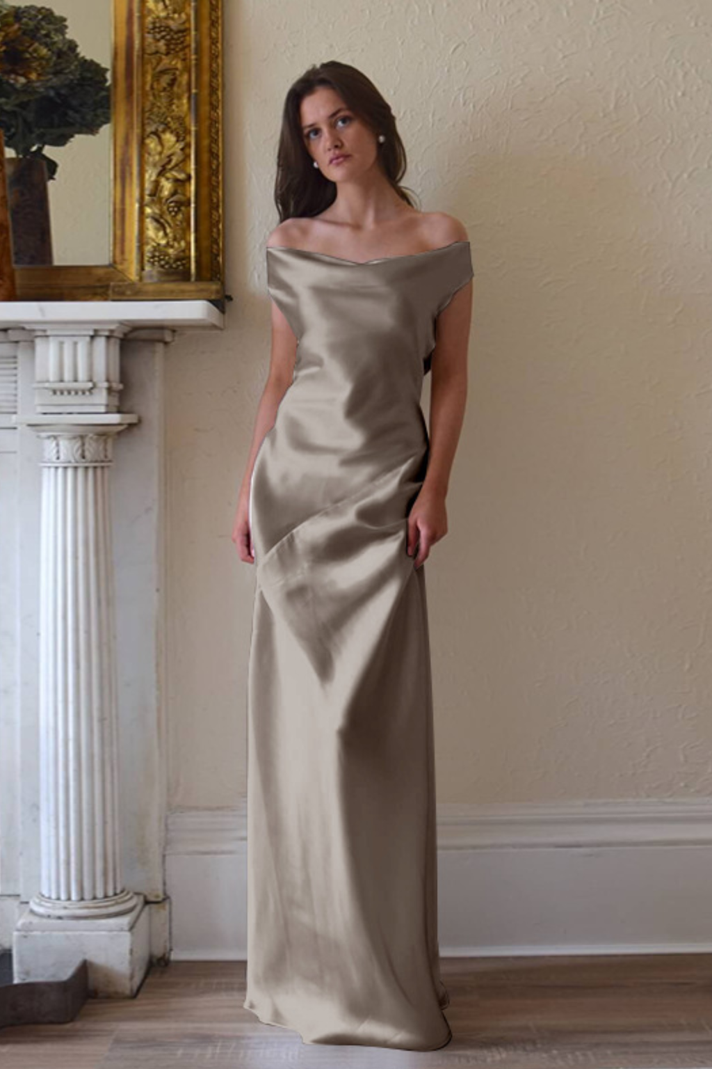 Pearl Glow Backless Dress - Maxi Dress | 8j03aj-k6.myshopify.com