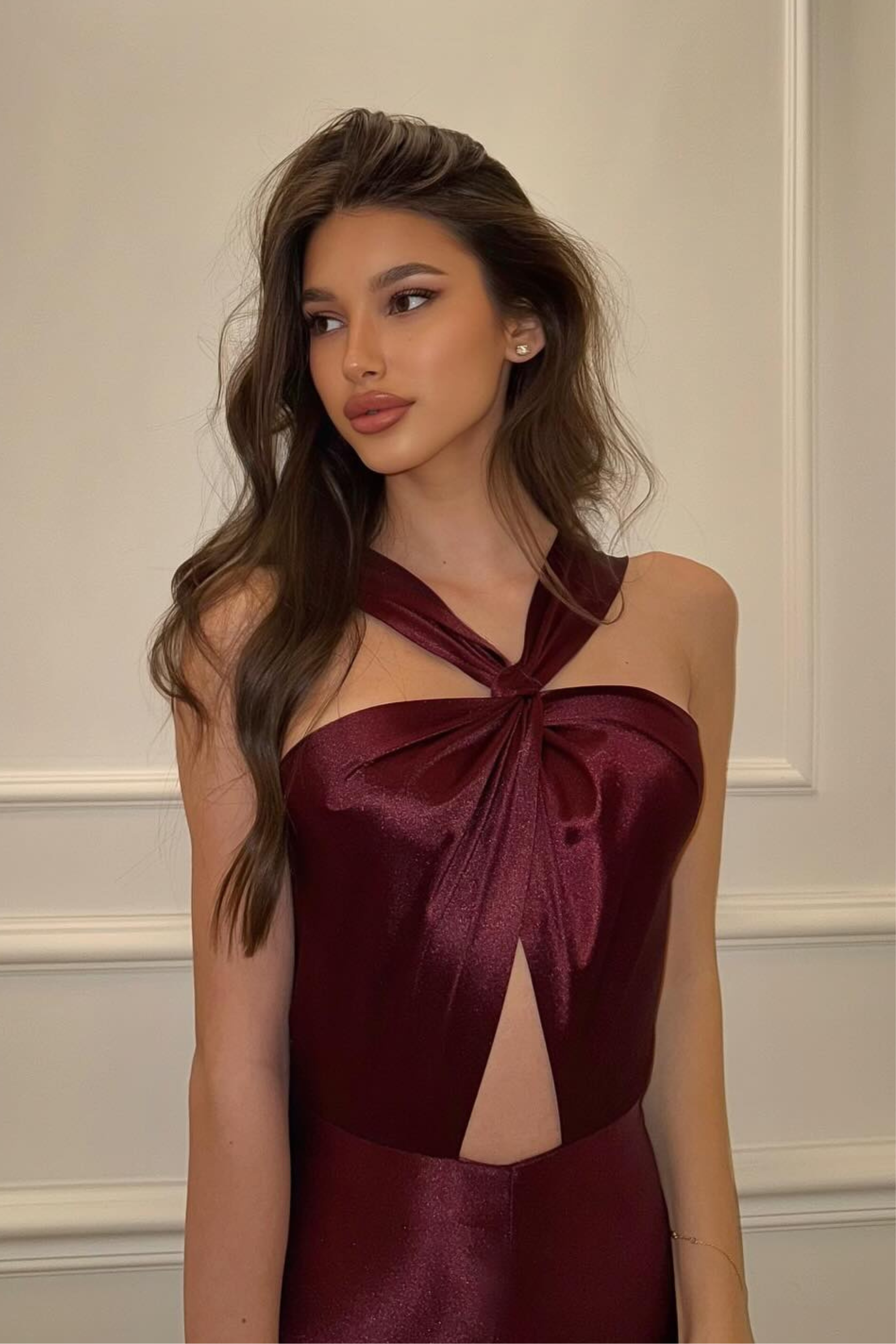 Plum Halter Jumpsuit - Jumpsuit | 8j03aj-k6.myshopify.com