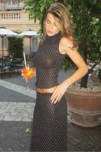 Polka Charm Skirt Set - Skirt Set | 8j03aj-k6.myshopify.com