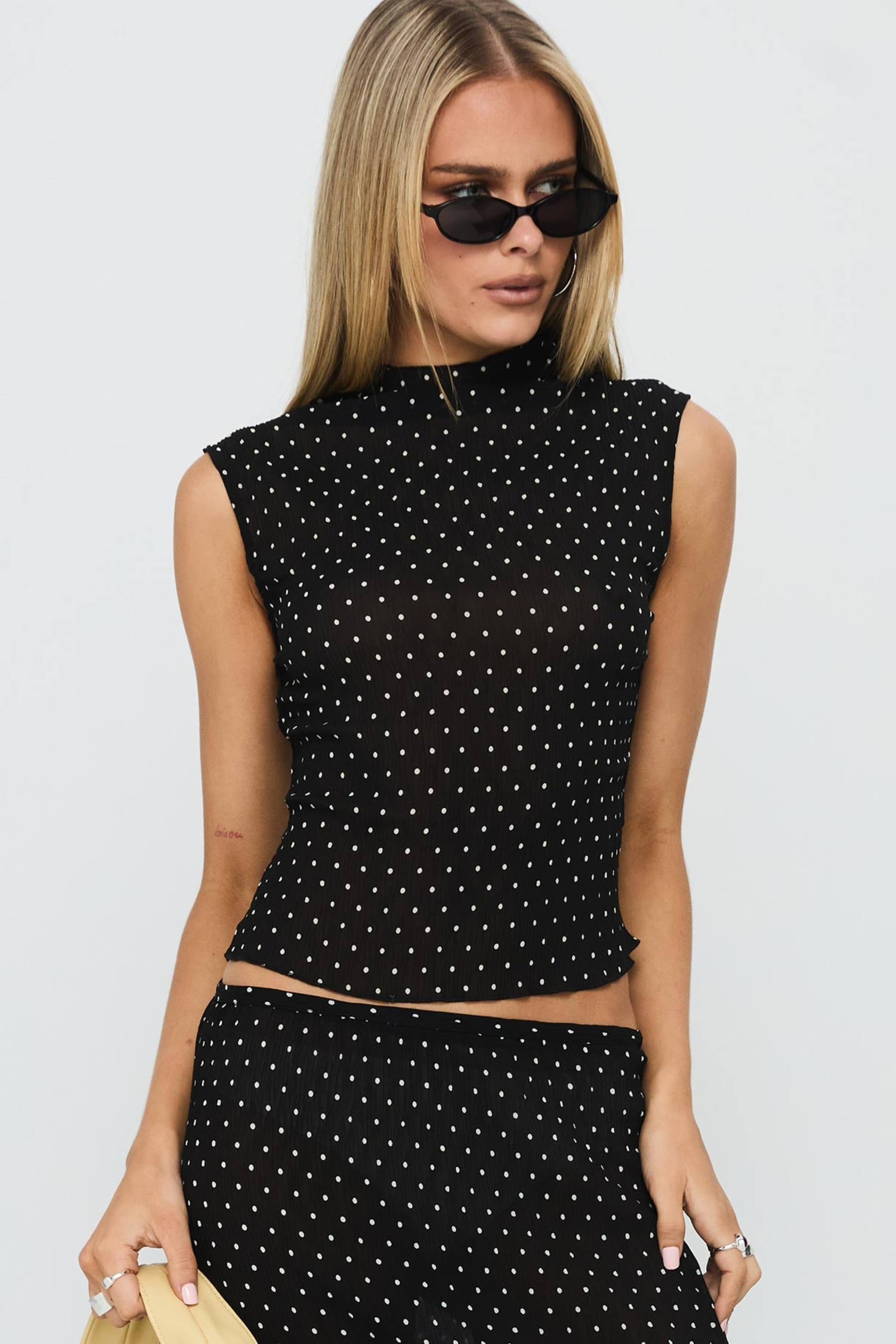 Polka Charm Skirt Set - Skirt Set | 8j03aj-k6.myshopify.com